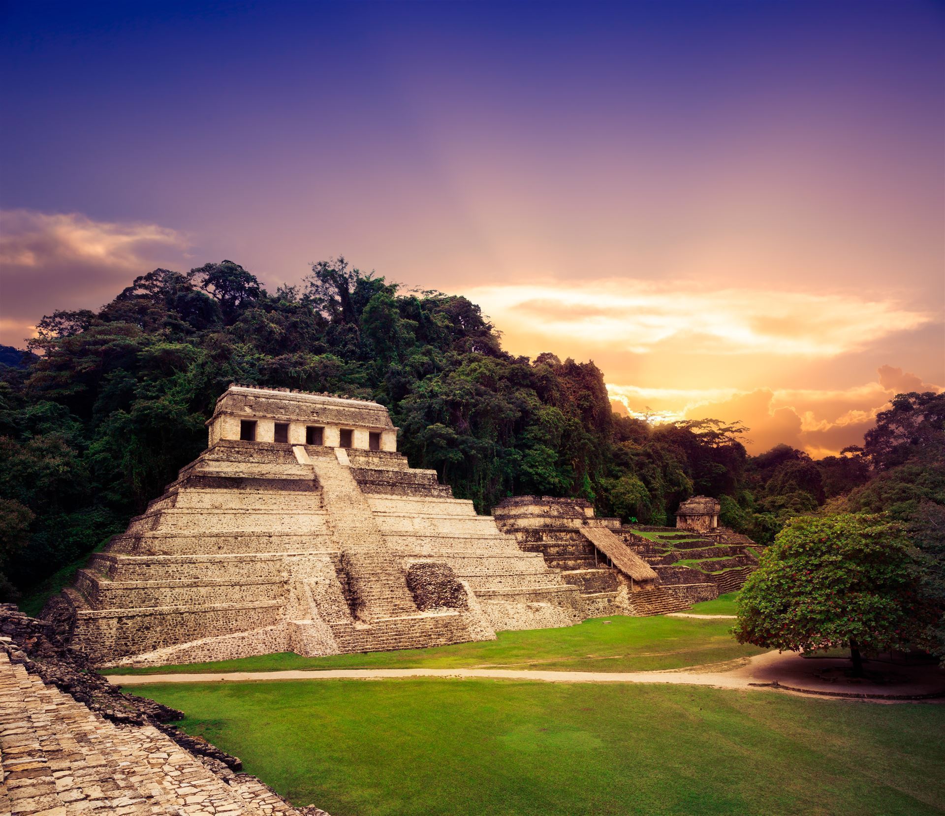 Tempel der Inschriften in Palenque