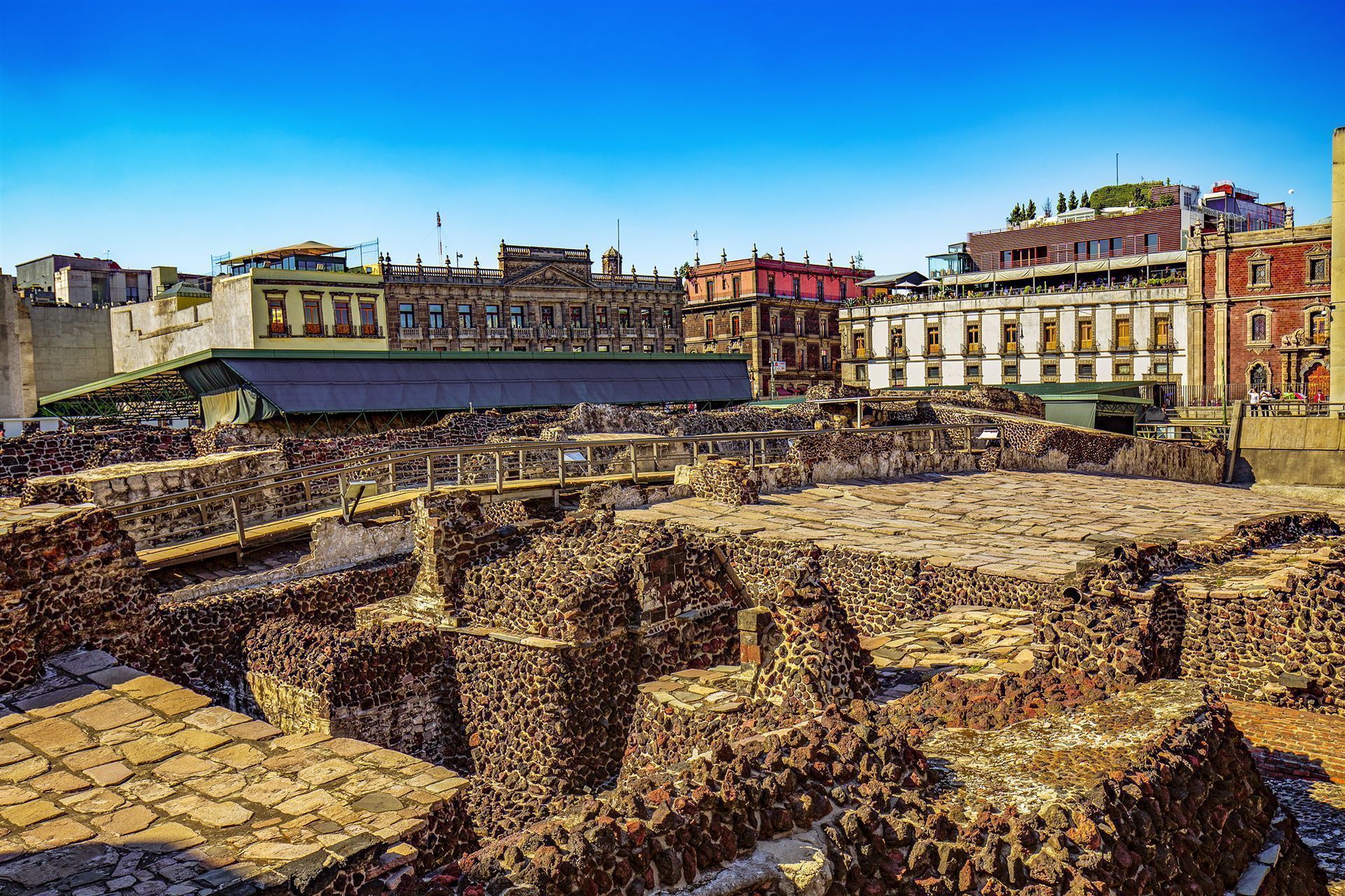 Mexiko Stadt Templo Mayor