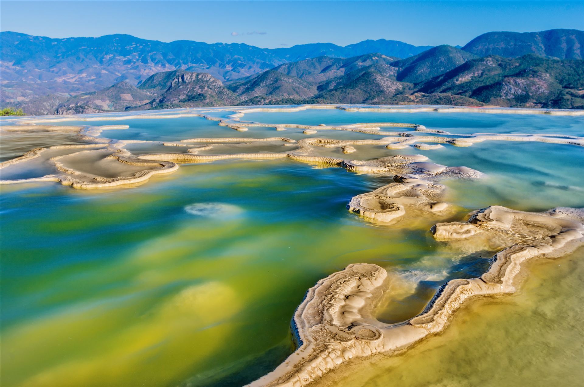 Mexiko Hierve el Agua nahe Oaxaca 