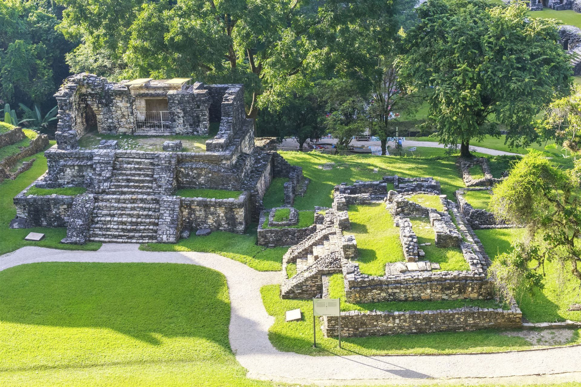Mexiko Halbinsel Yucatan Palenque 