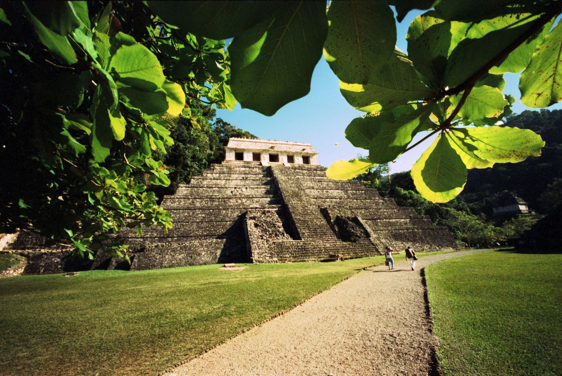 Mexiko Palenque Tempel der Inschriften