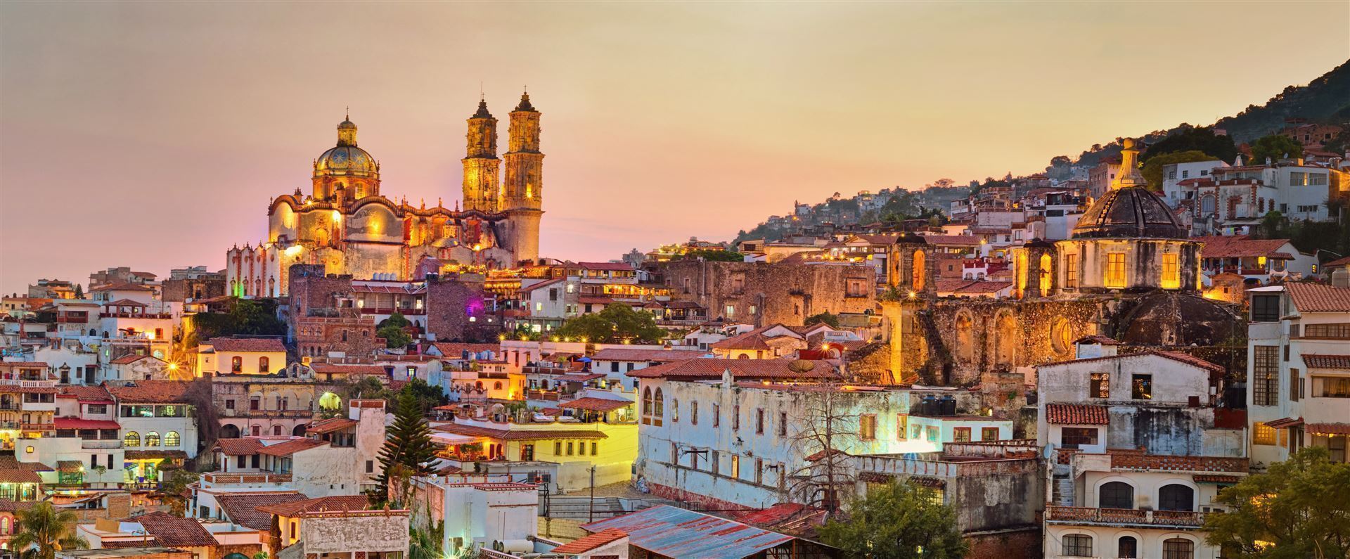 Mexiko Panorama von Taxco
