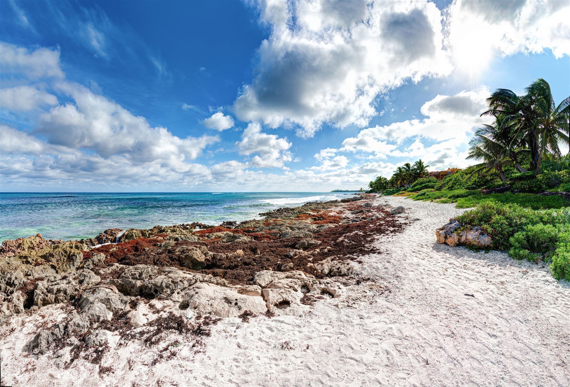 Mexiko Yucatan Halbinsel Strand Akumal