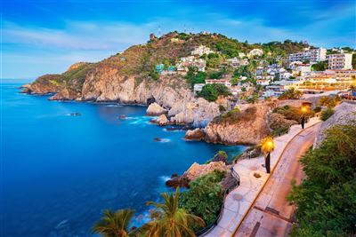 Mexiko Acapulco Promenade