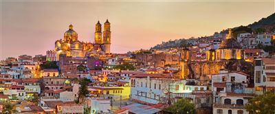 Mexiko Panorama von Taxco