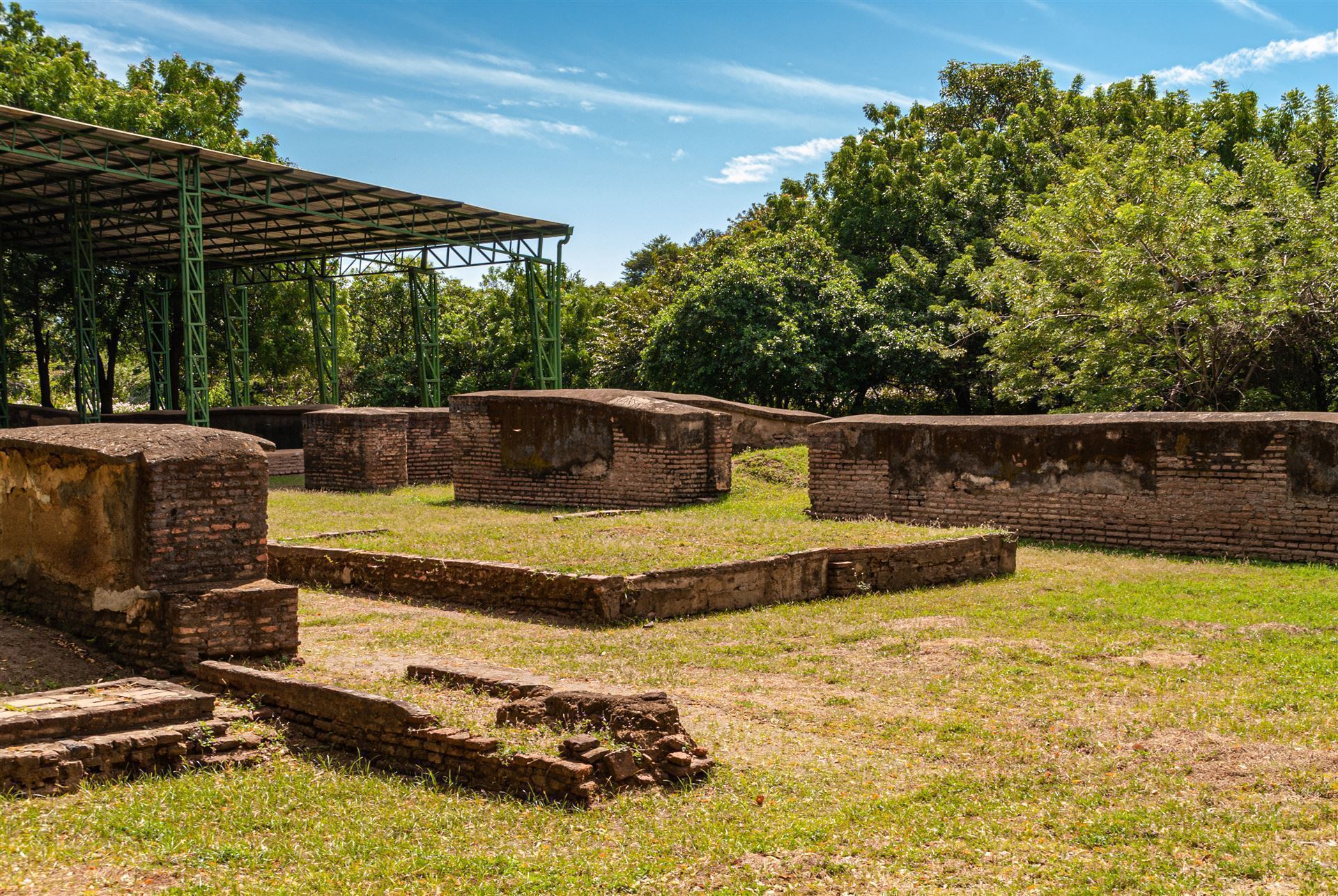 Ruinen des alten Leons, Nicaragua