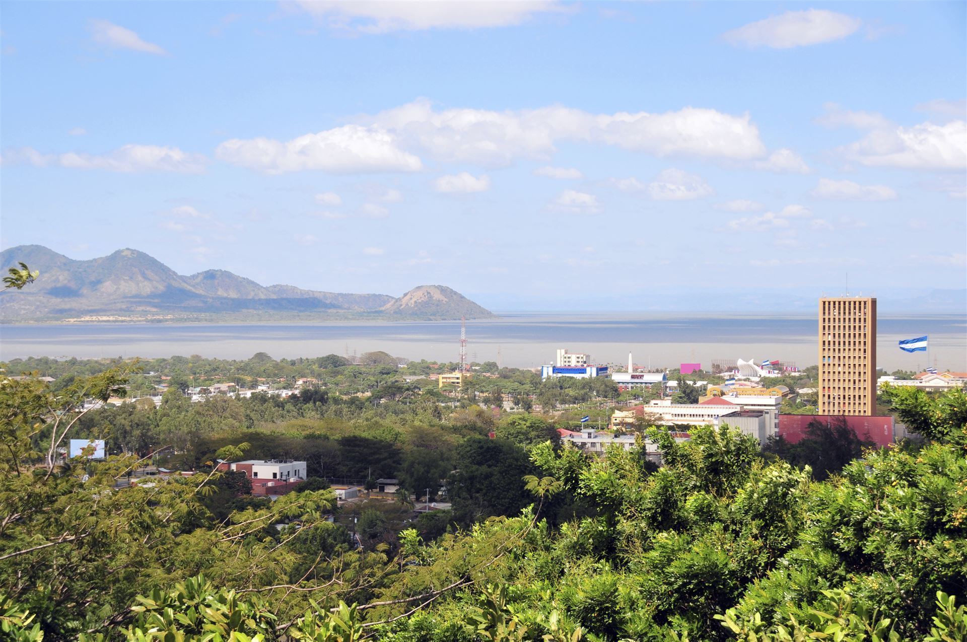 Nicaragua Managua Skyline