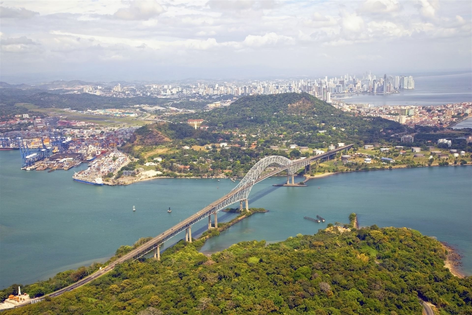 Brücke über den Panamakanal