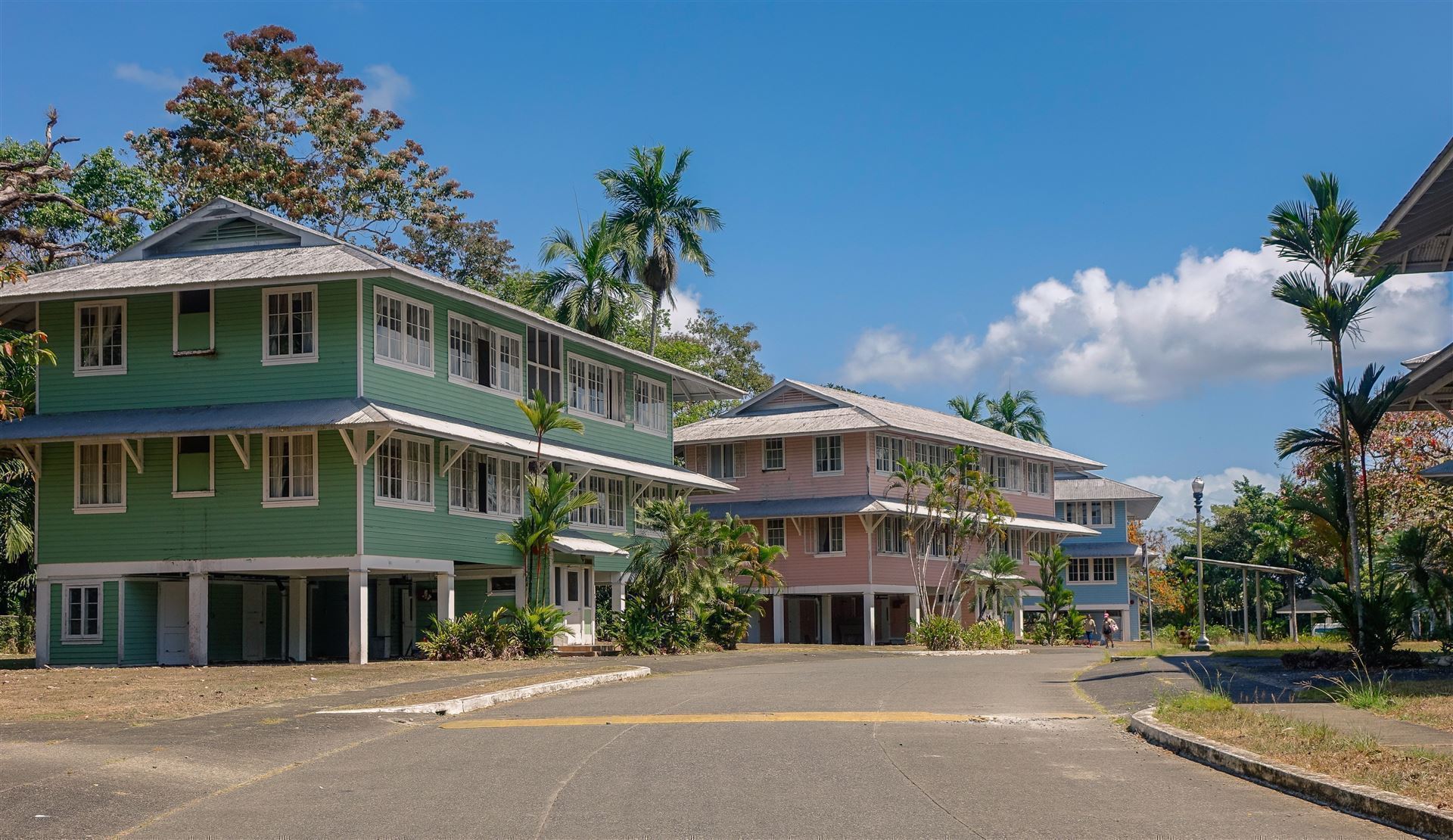 Straße in Gamboa, Panama