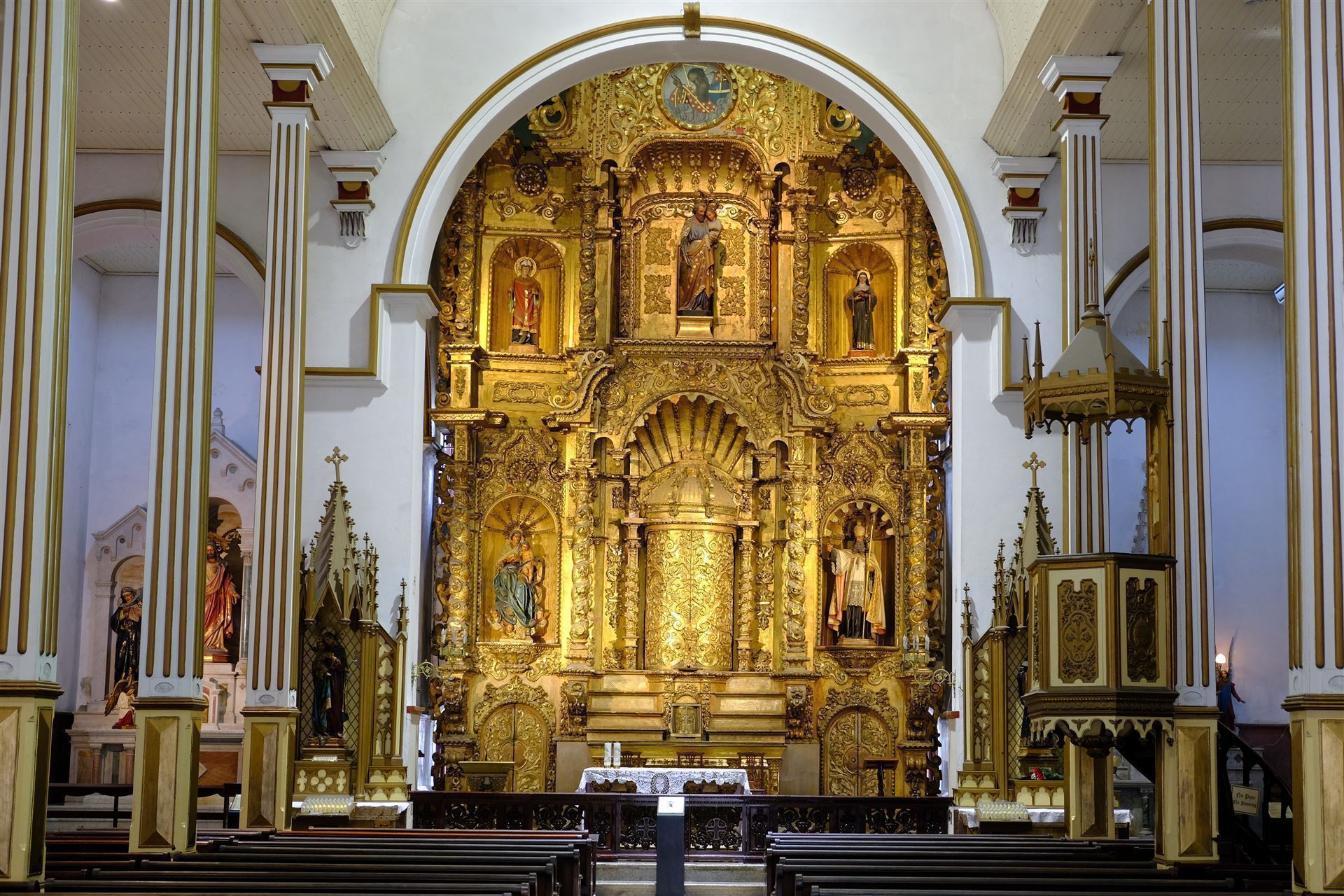 Kirche San José von Innen, Panama City