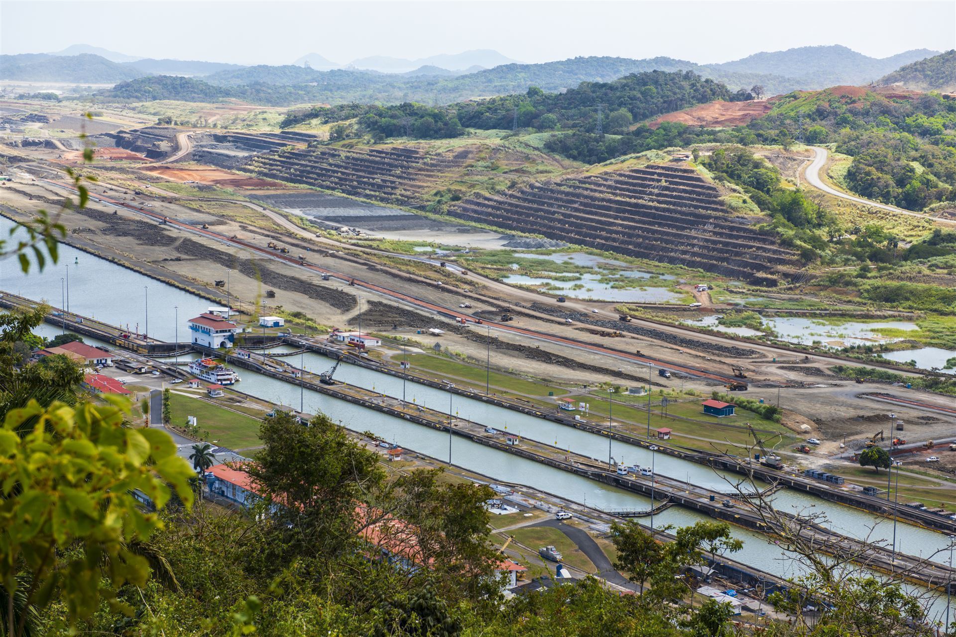 Miraflores-Schleusen Panama Canal