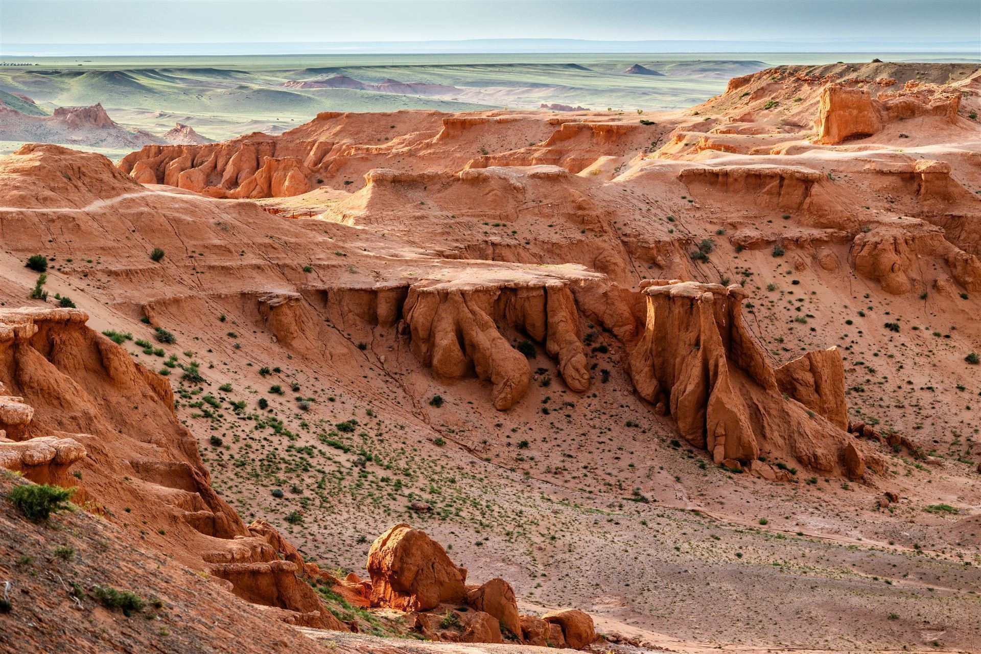 Flaming Cliffs unberührte Natur