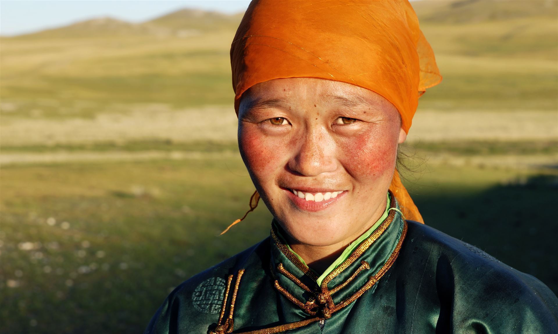 Mongolin im Khogno Khan Park
