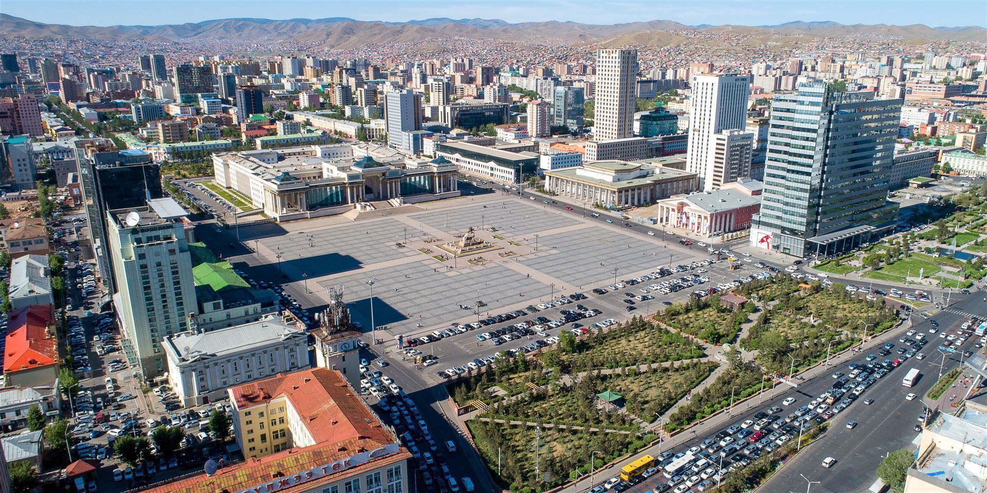 Sukhbaatar Platz