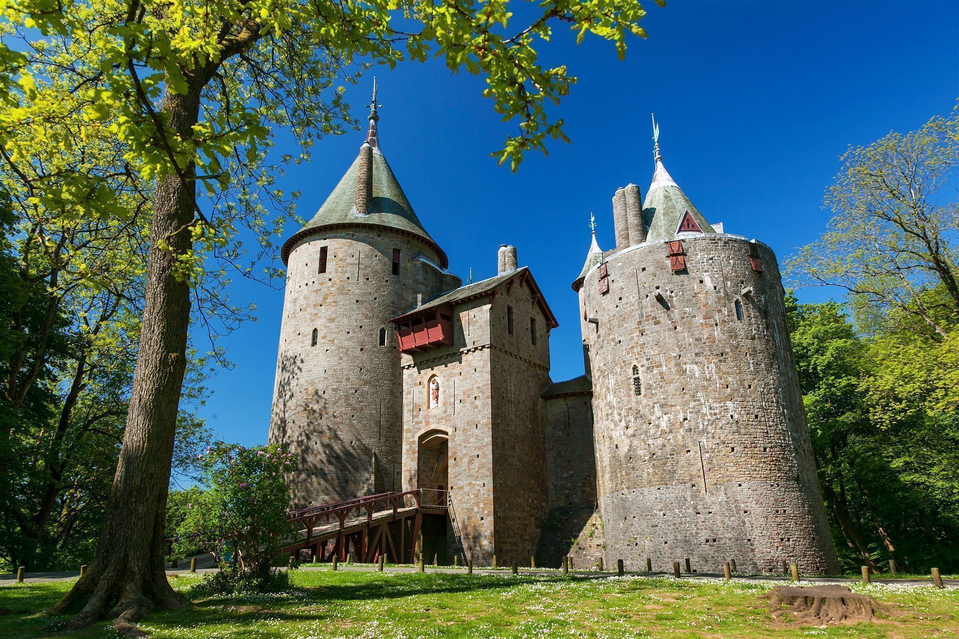 Castell Coch bei Cardiff