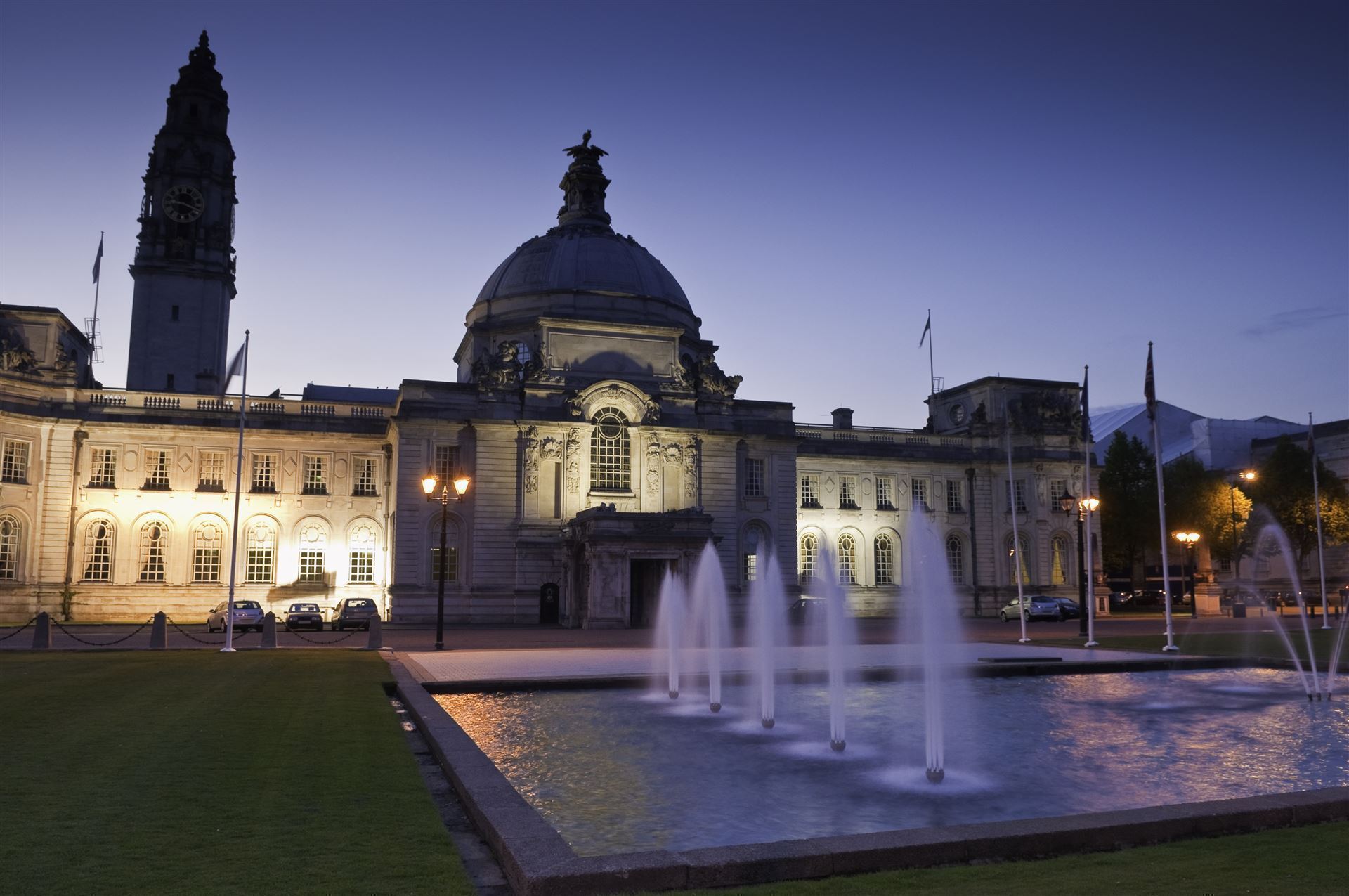 Rathaus in Cardiff