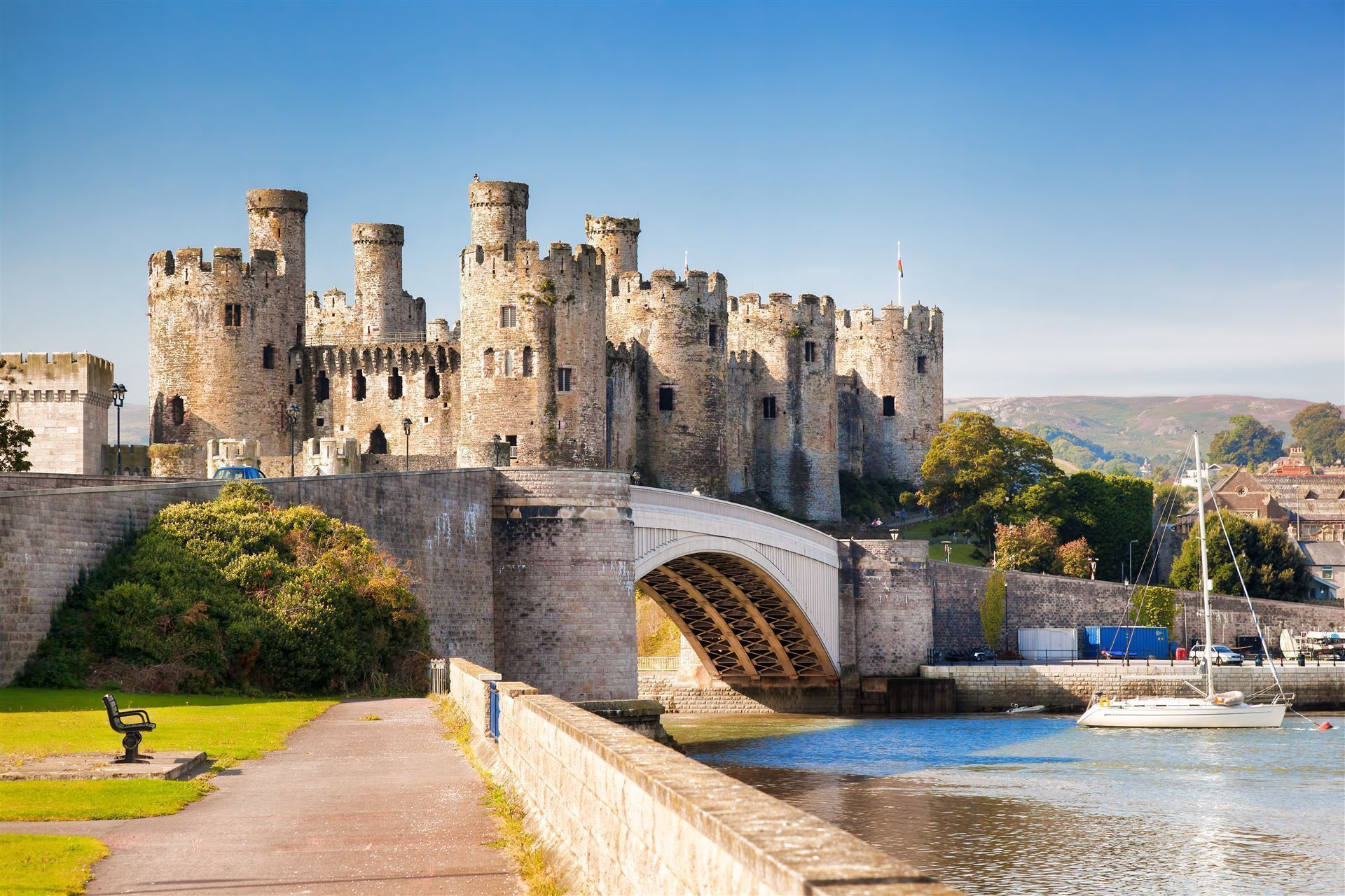 UNESCO Weltkulturerbe Conwy Castle