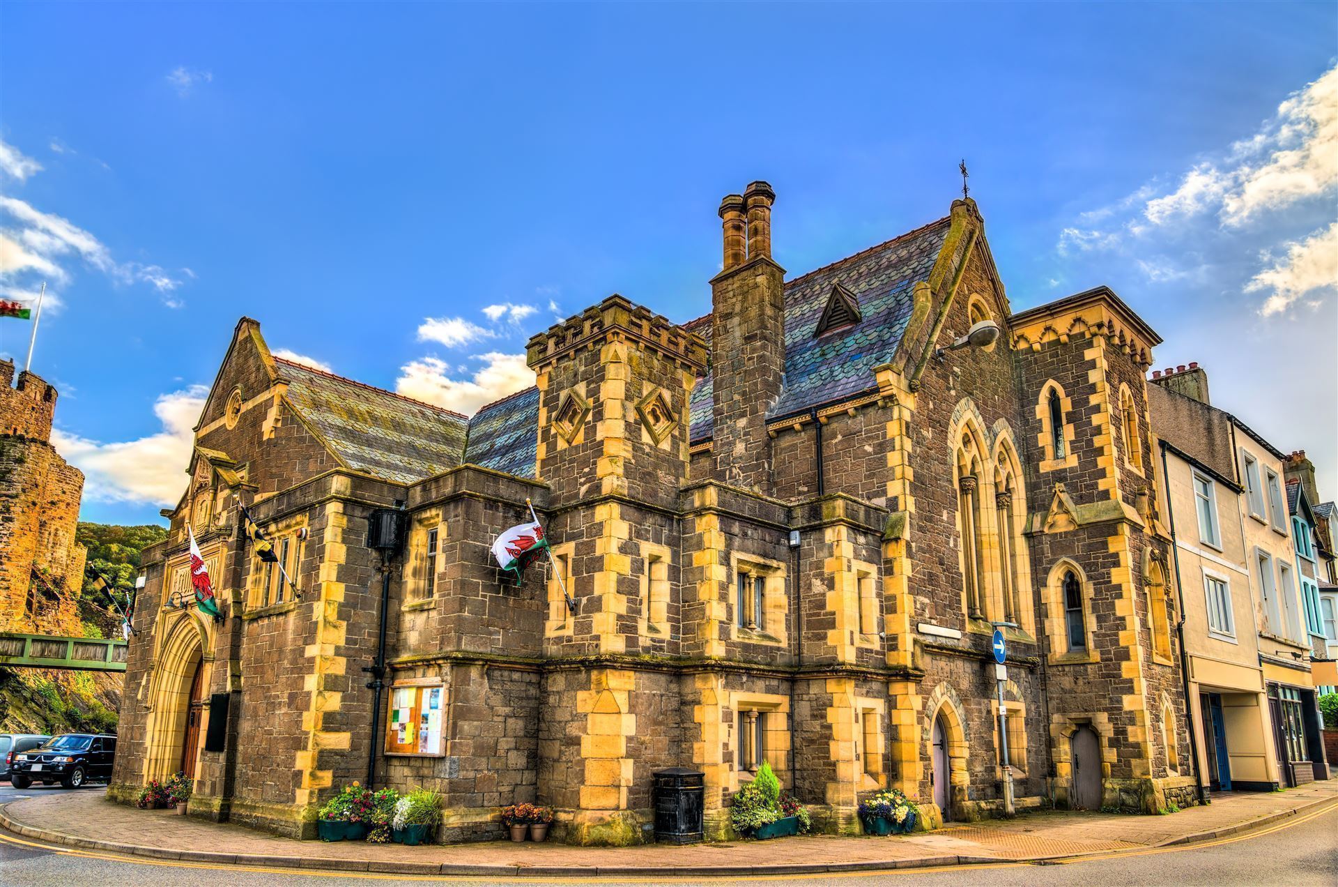 Guildhall in Conwy