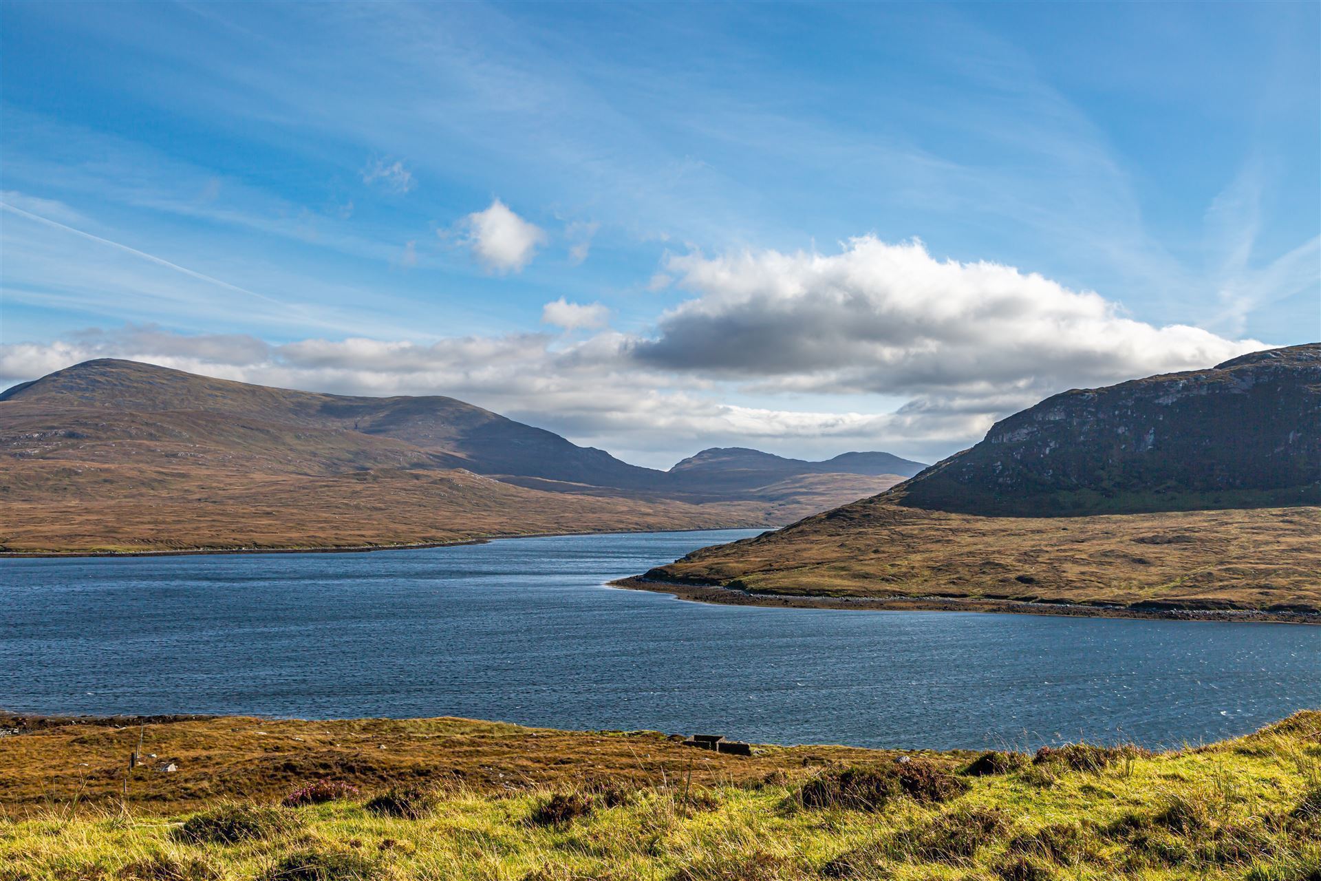 Loch Seaforth auf Isle of Lewis