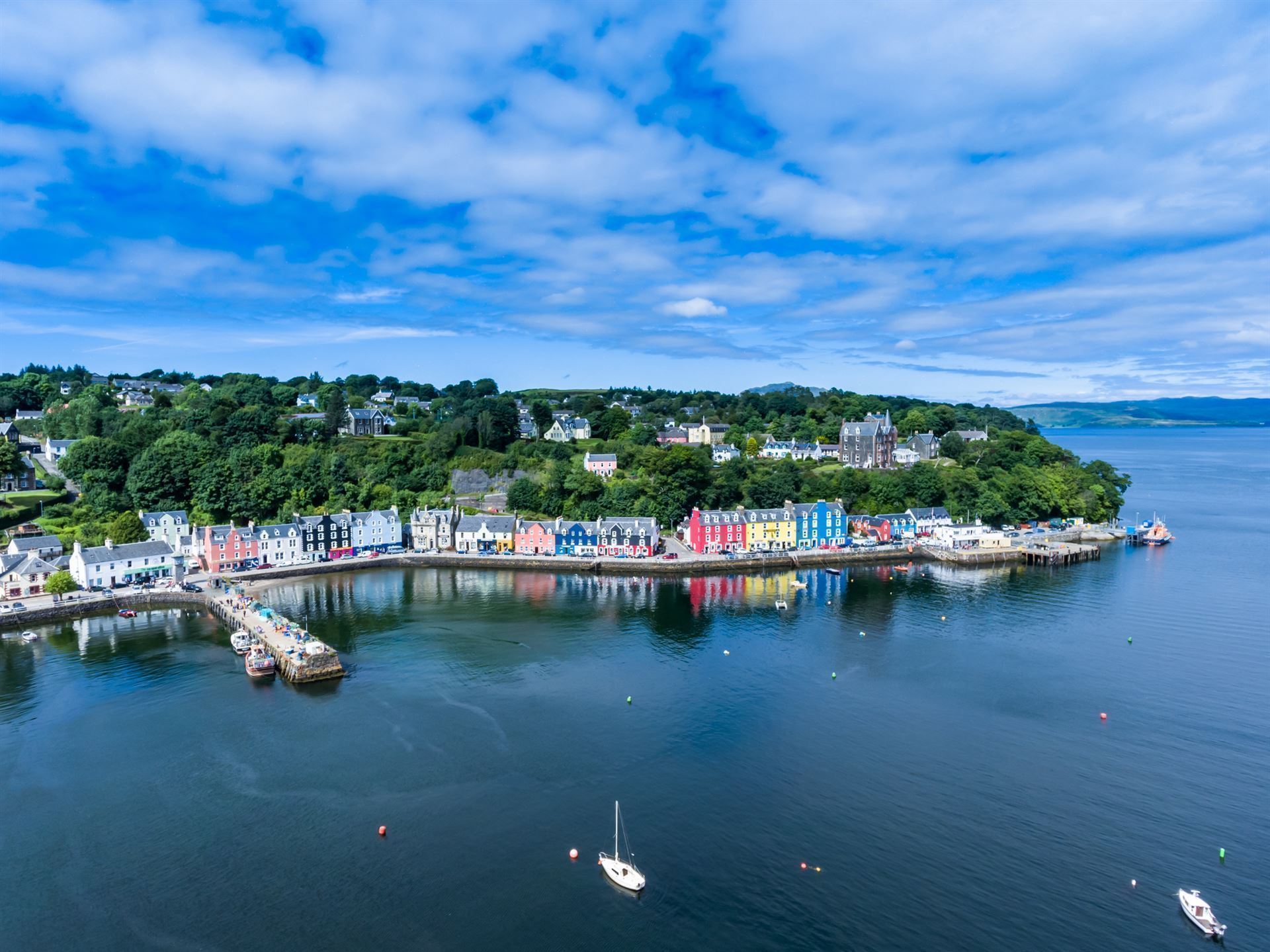 Blick auf Tobermory