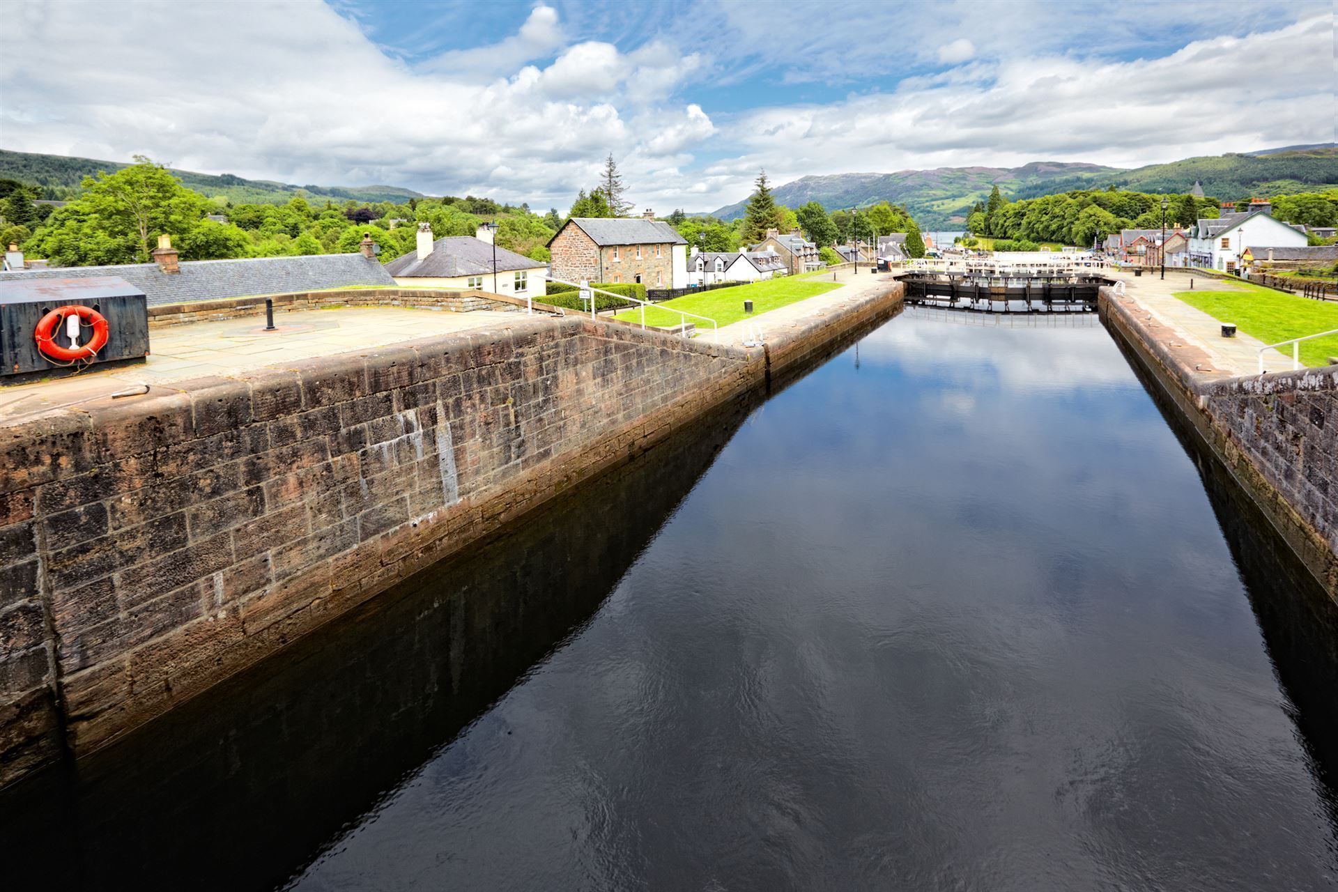 Caledonian Canal in Fort Augustus