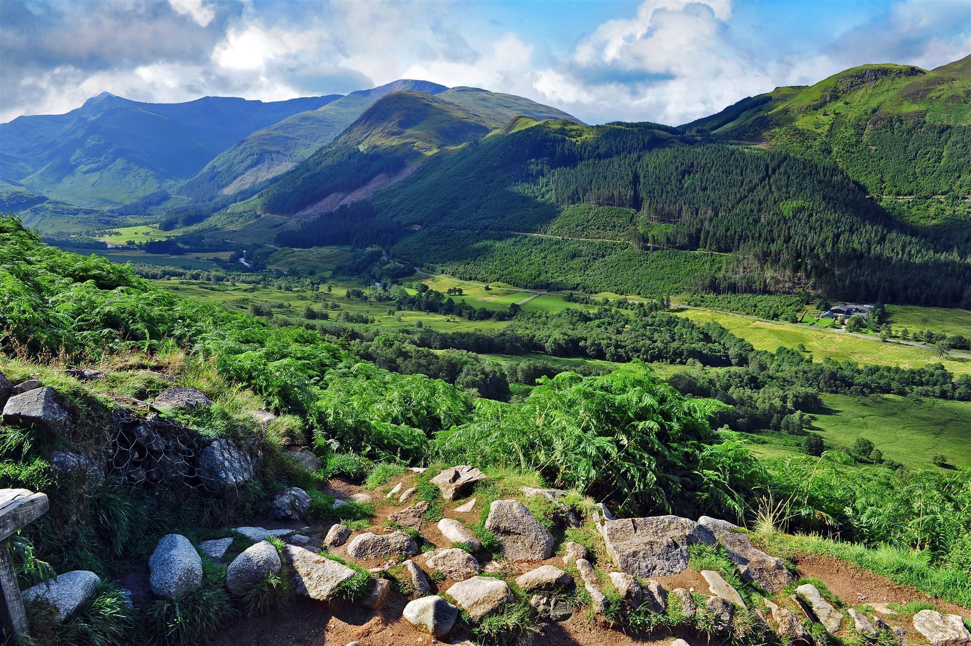 Impressionen aus den Grampians am Ben Nevis