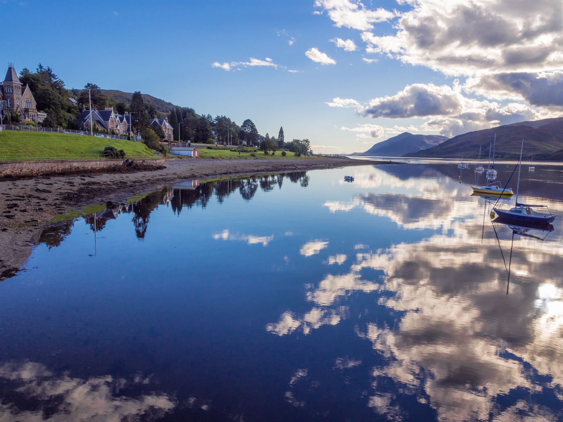 Fort William am Loch Linnhe