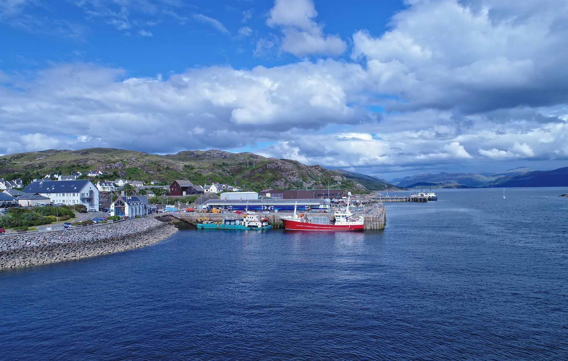 Hafen in Kyle of Lochalsh