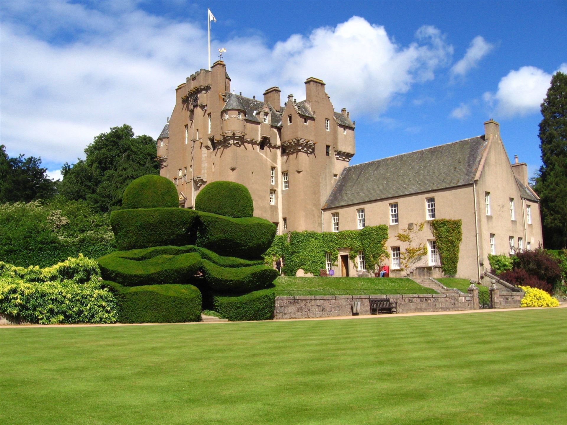 Crathes Castle bei Aberdeen