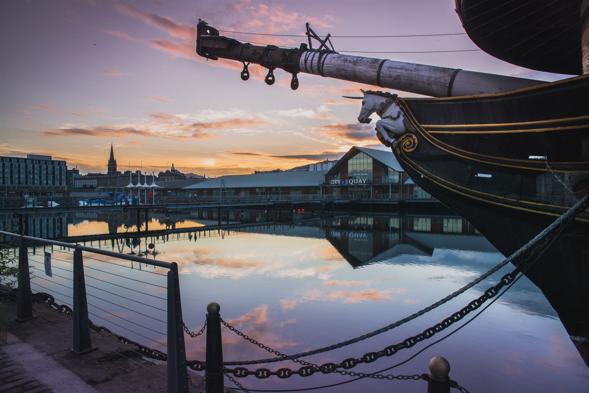 Hafen in Dundee