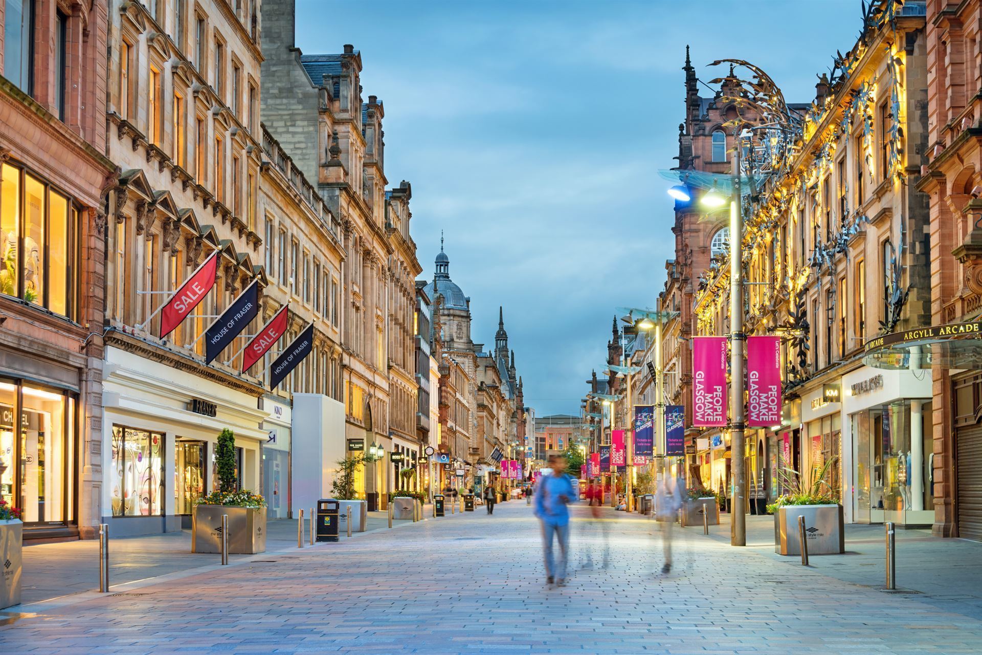 Buchanan Street in Glasgow