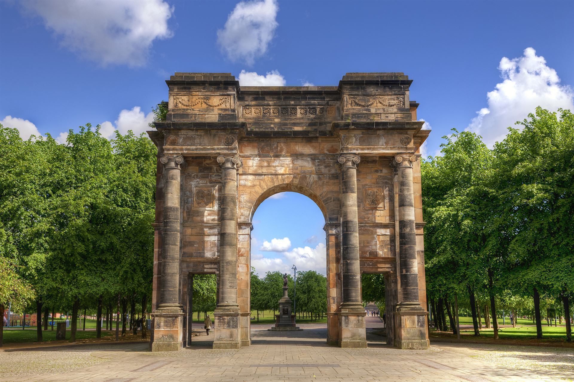 McLennan Arch am Glasgow Green