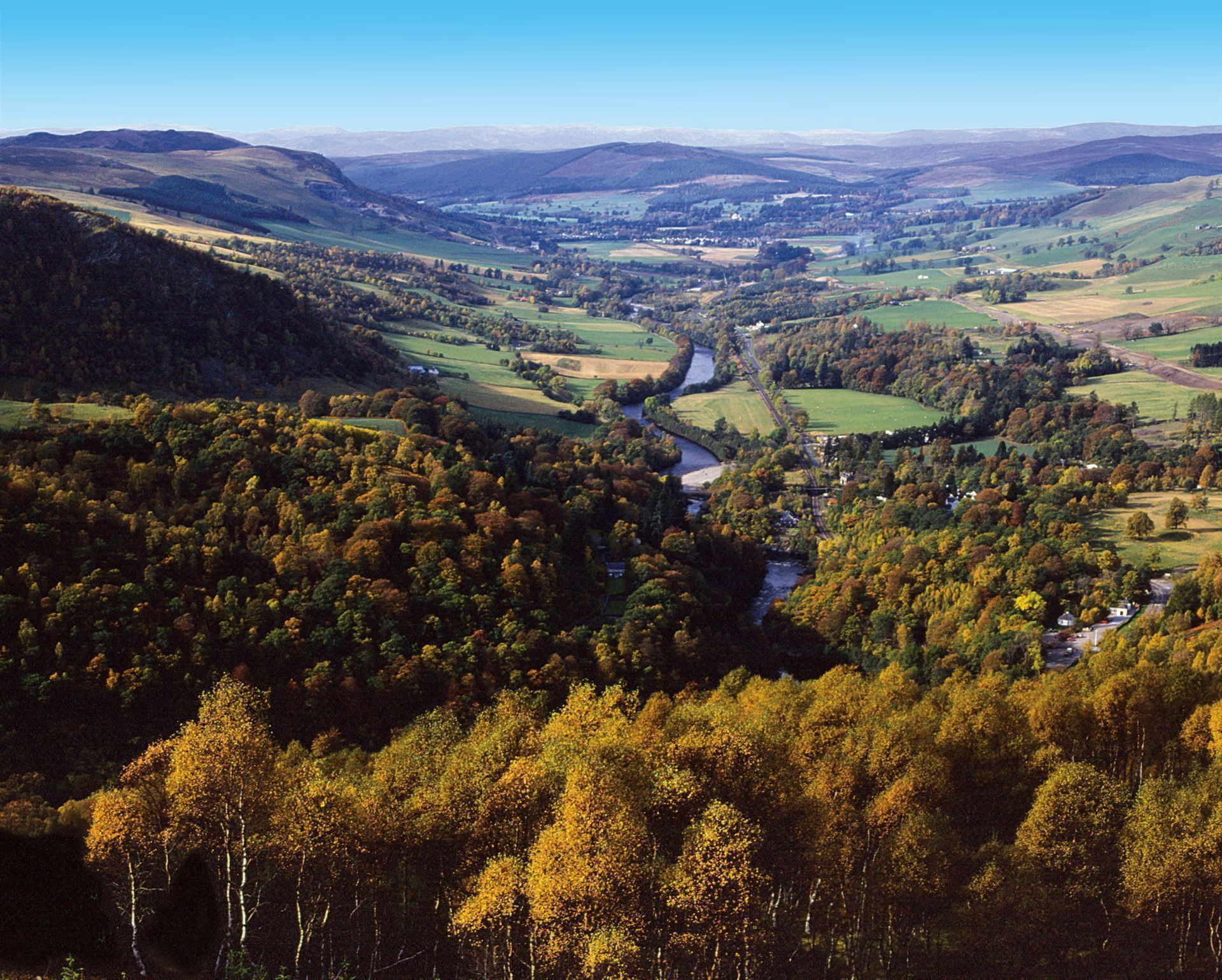 Blick auf Killiekrankie