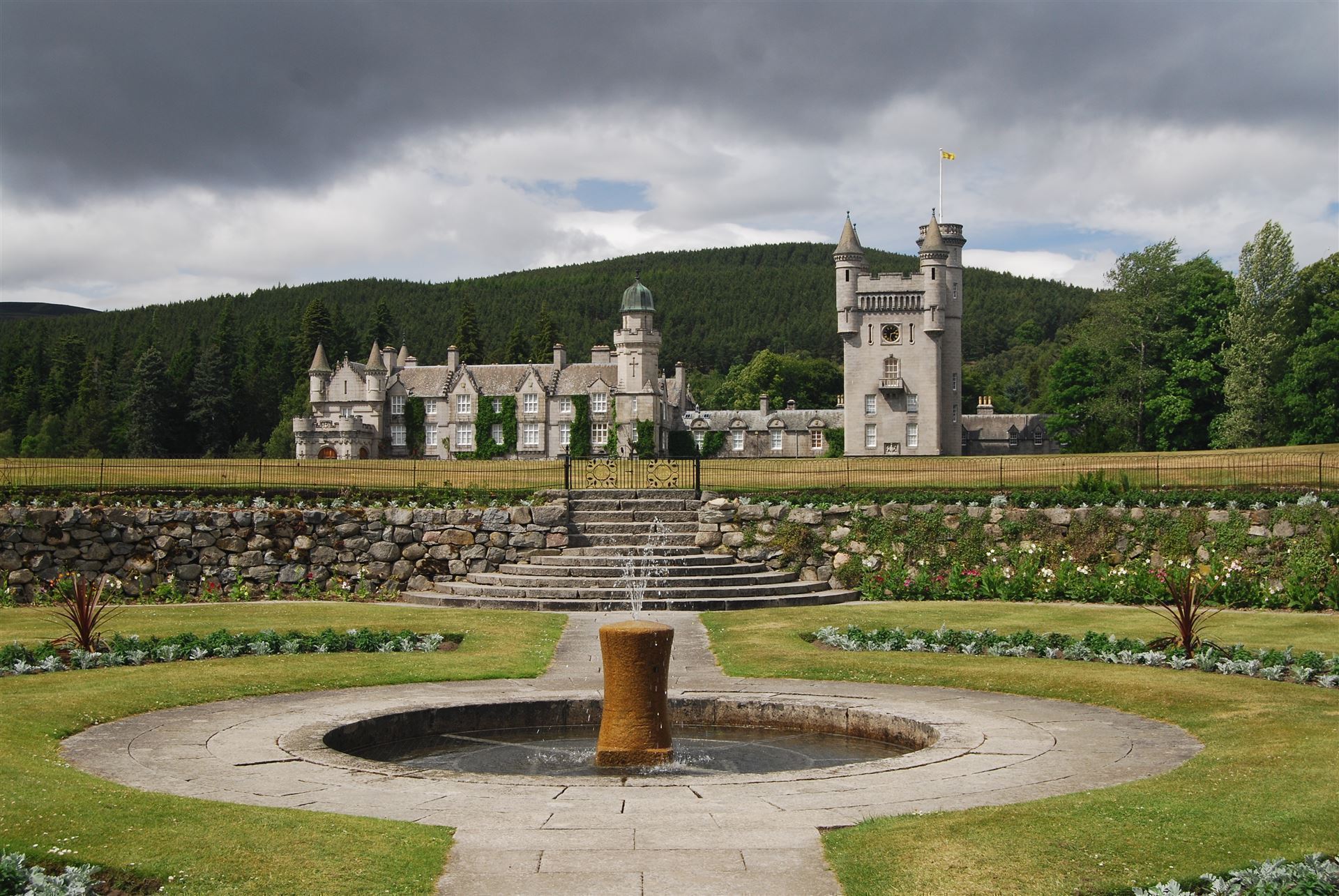 Balmoral Castle in der Region Royal Deeside