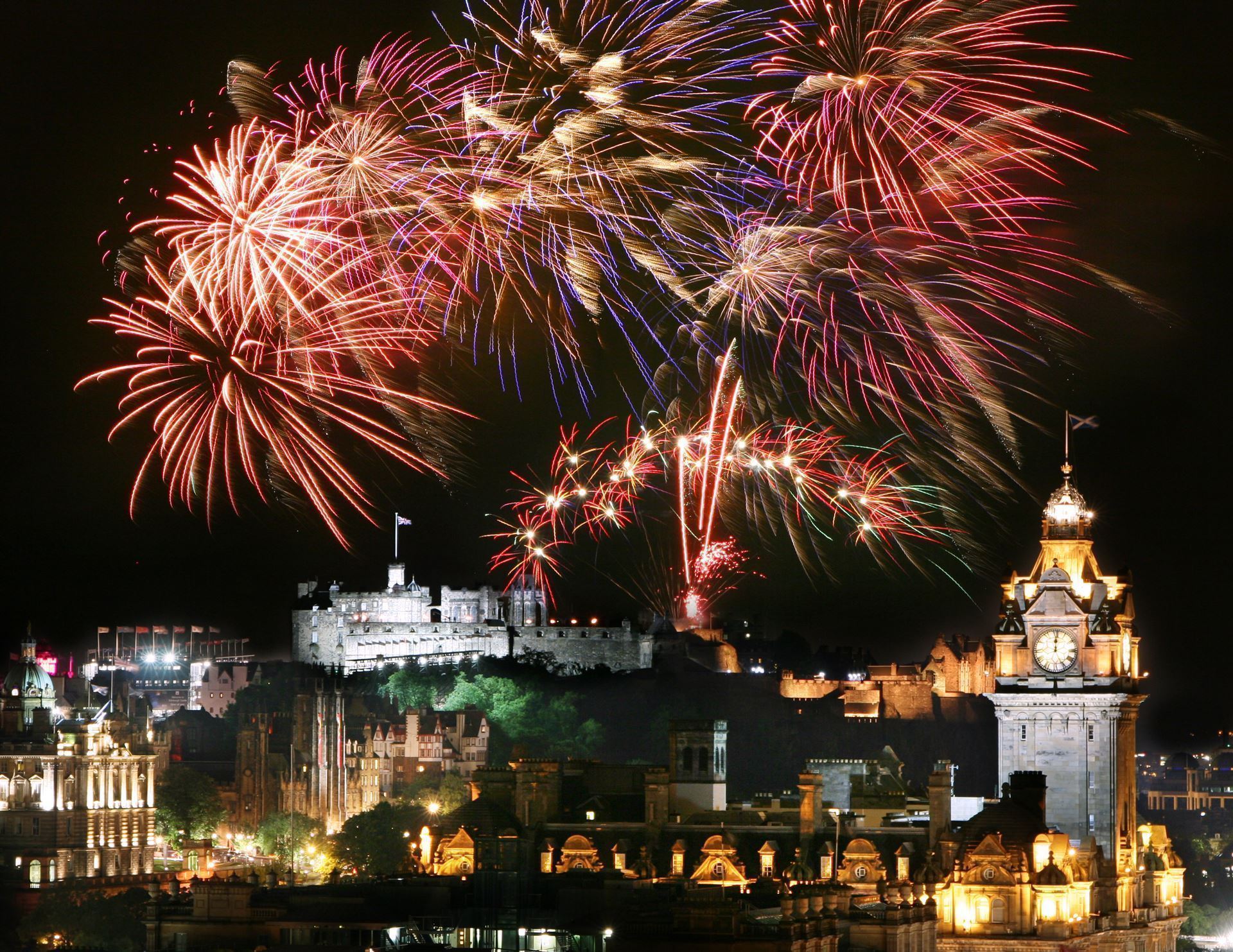 Silvester in Edinburgh