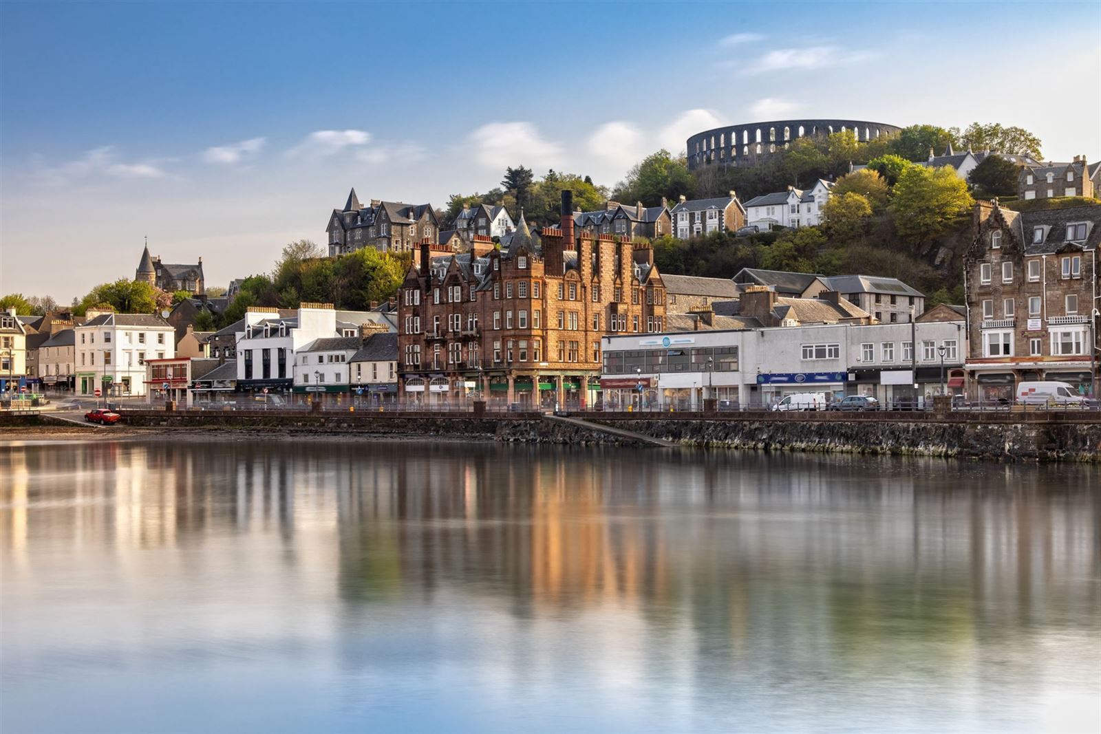 Wunderschöne Aussicht auf Oban