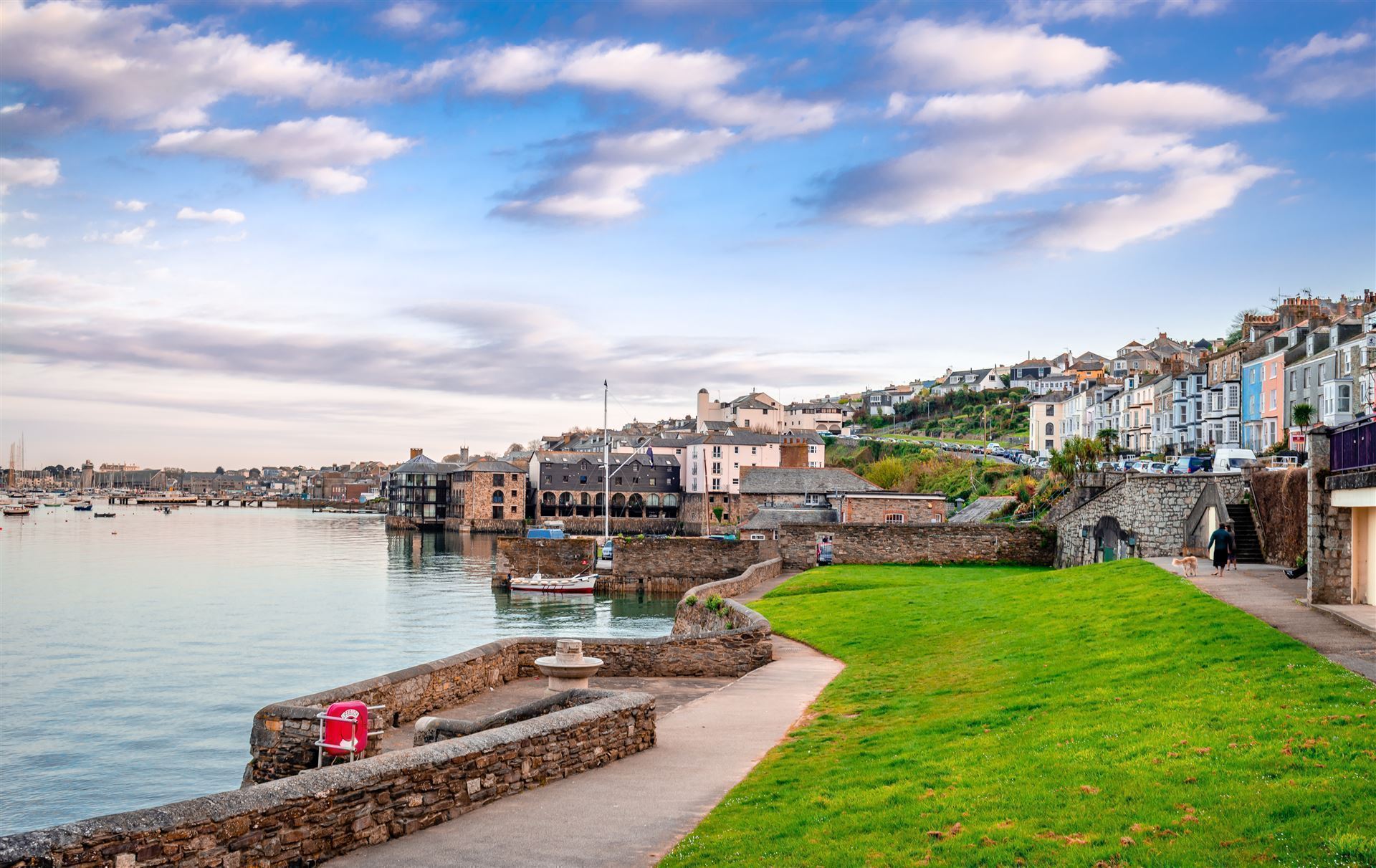 Hafen von Falmouth