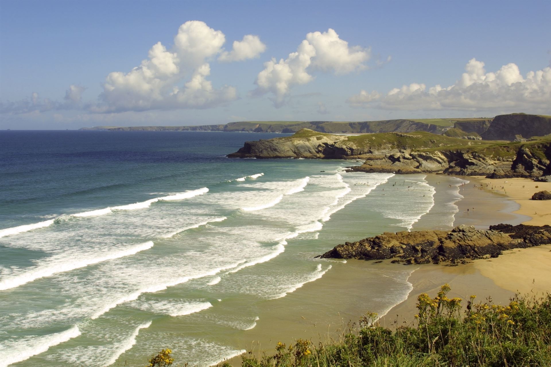 Strand in Newquay