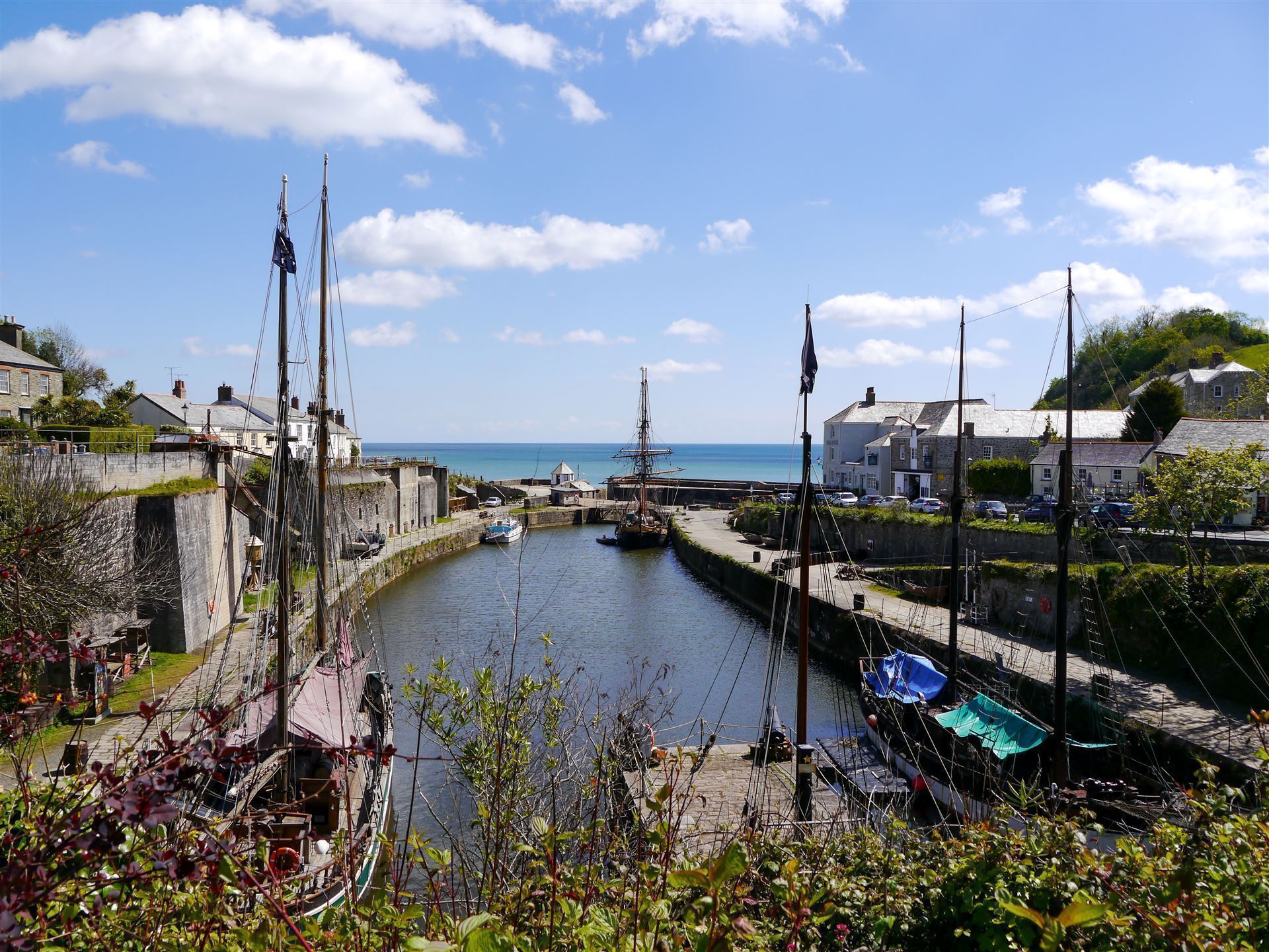 Historischer Hafen Charlestown