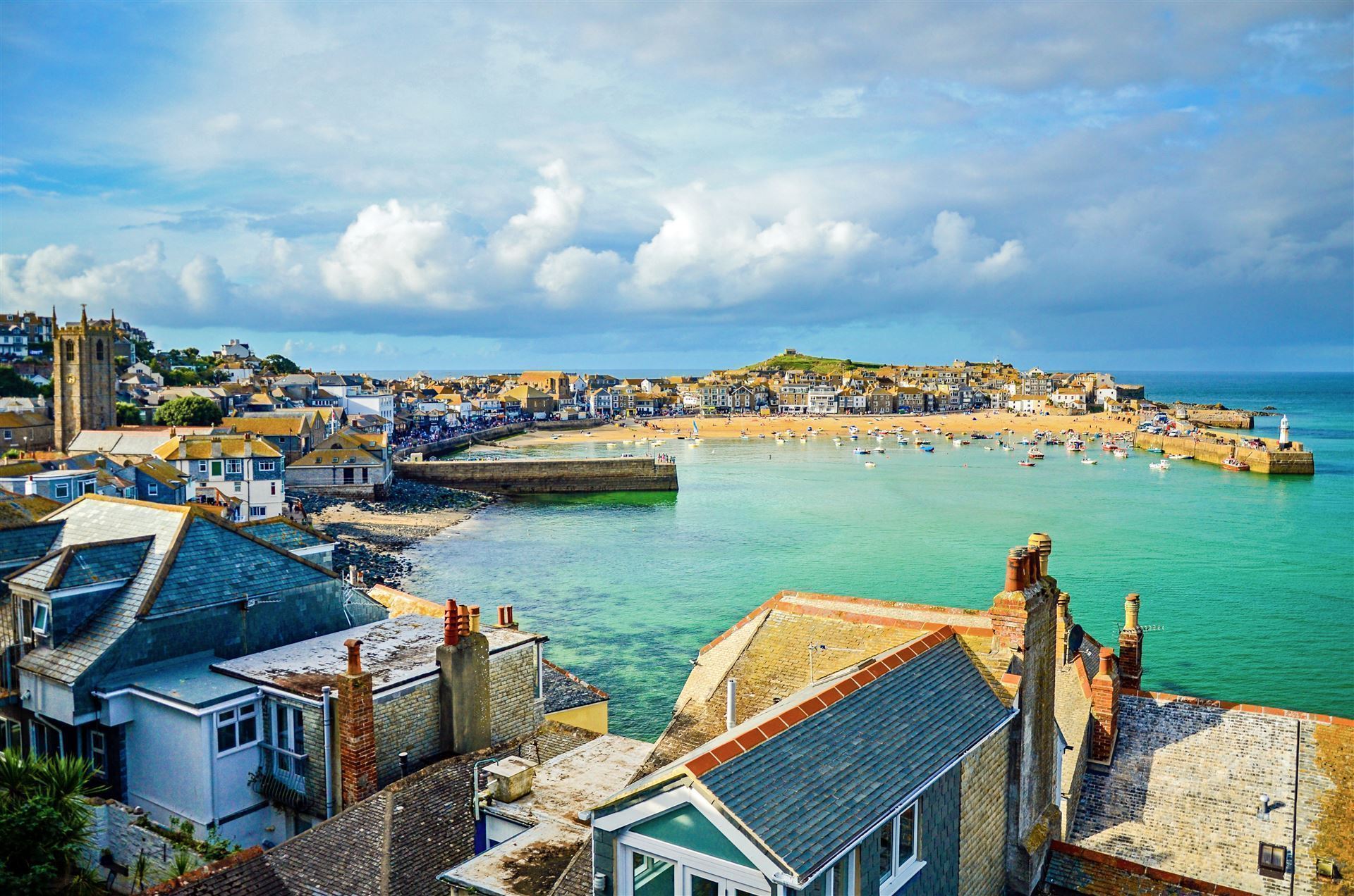 Beliebter Badeort St. Ives
