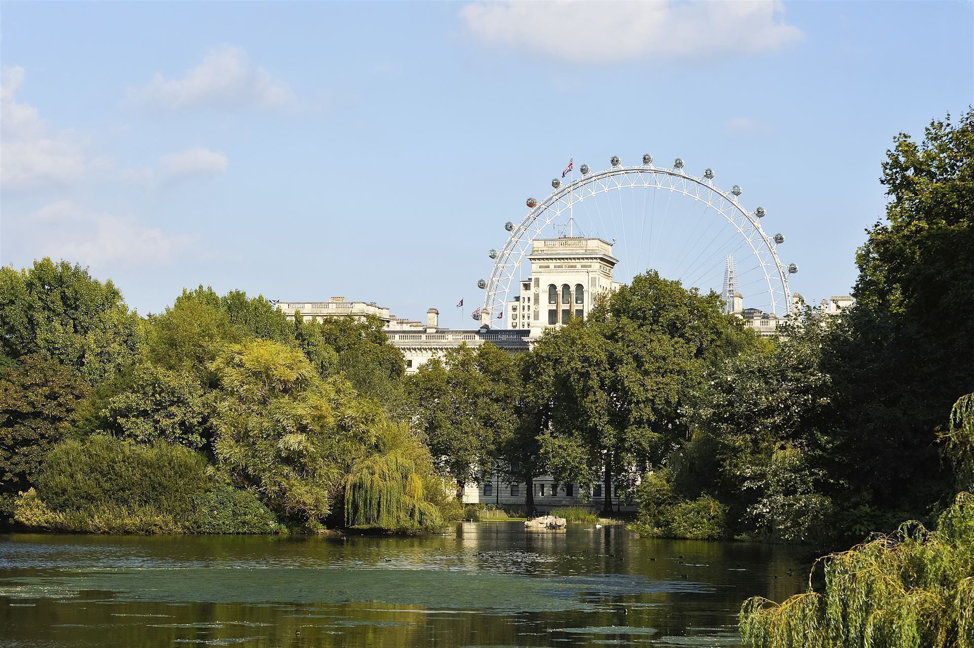 St. James Park mit London Eye