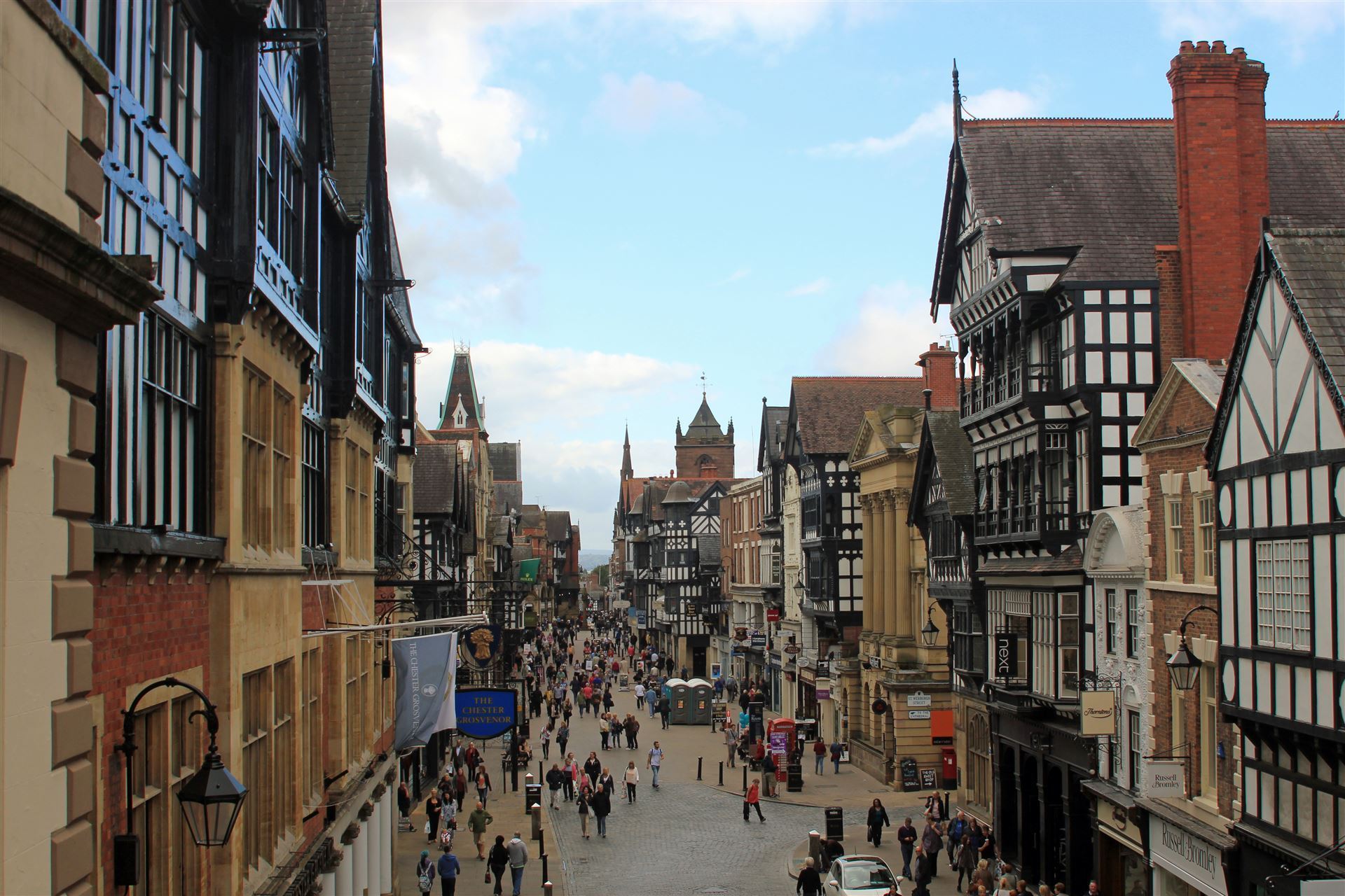 Chester Stadtzentrum