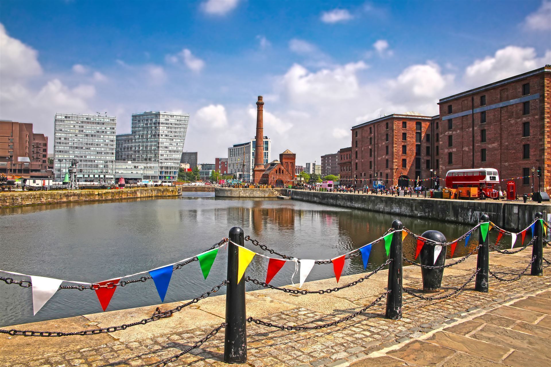 Canning Dock am Hafen von Liverpool