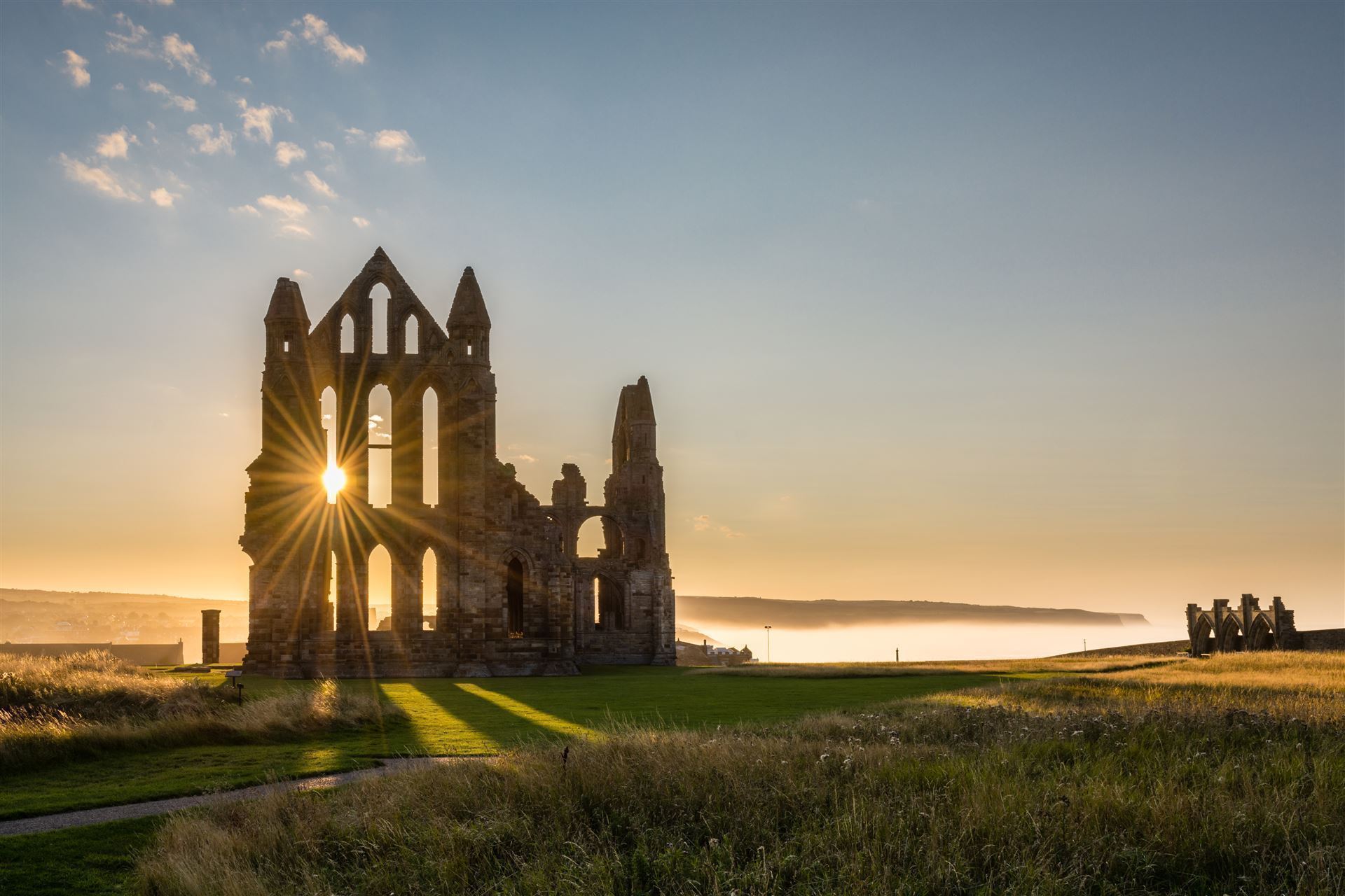 Whitby Abbey in Whitby
