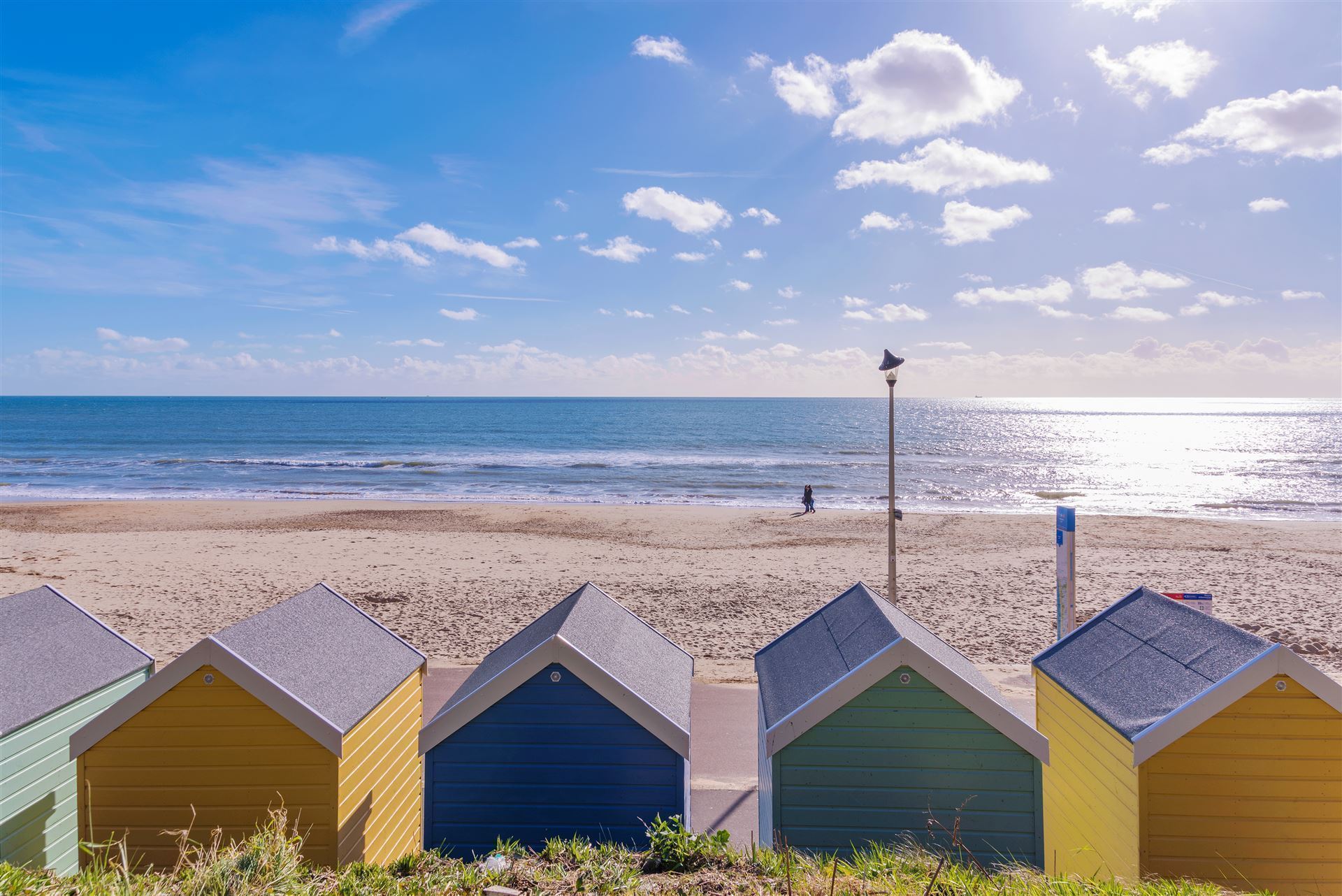 Strandhäuser in Bournemouth