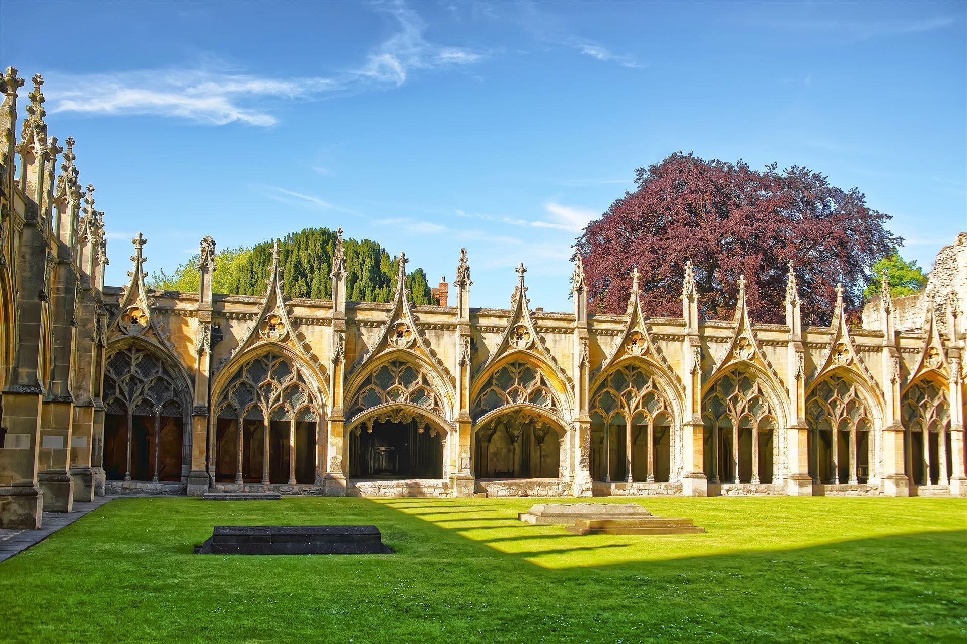 Klostergarten der Kathedrale