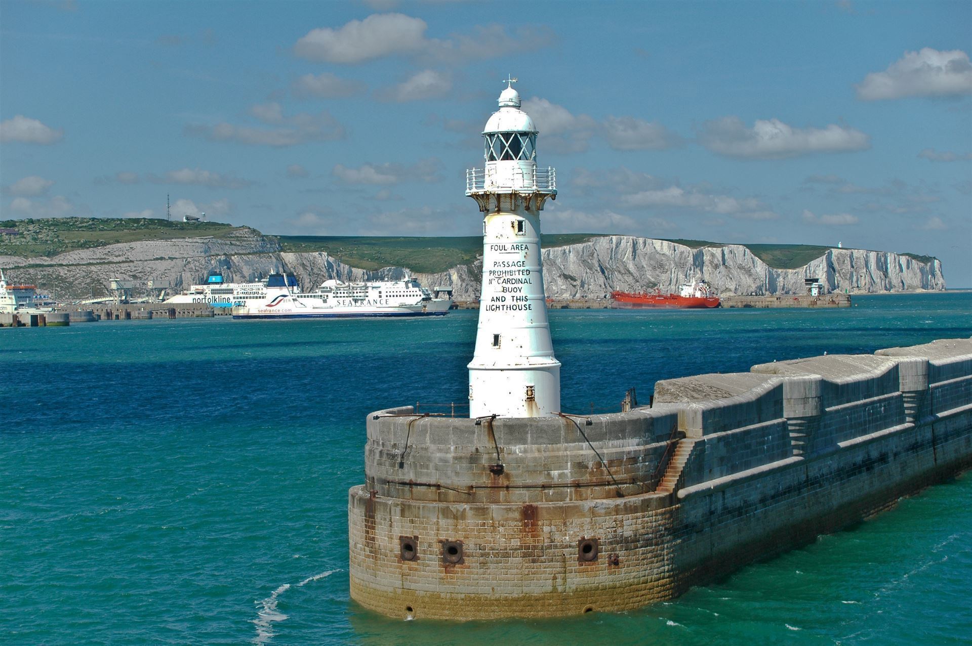 Hafeneinfahrt von Dover