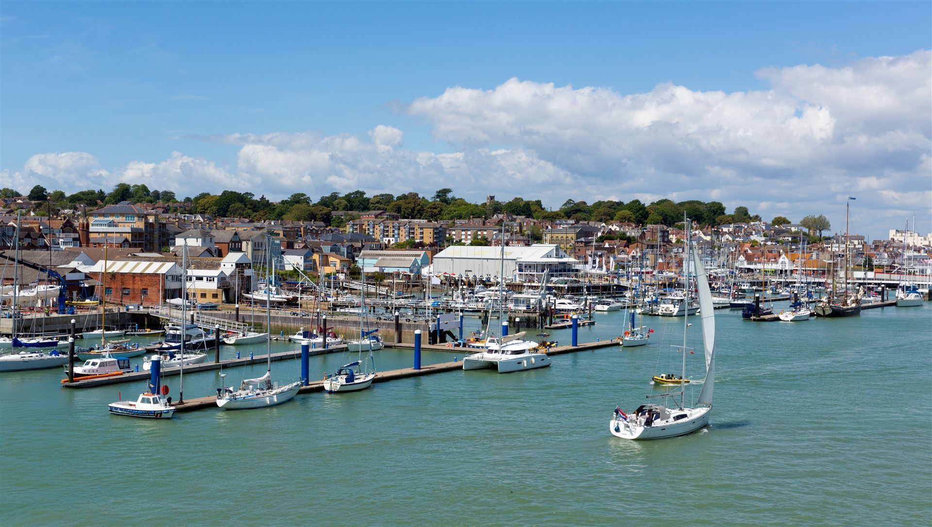 Jachthafen von Cowes