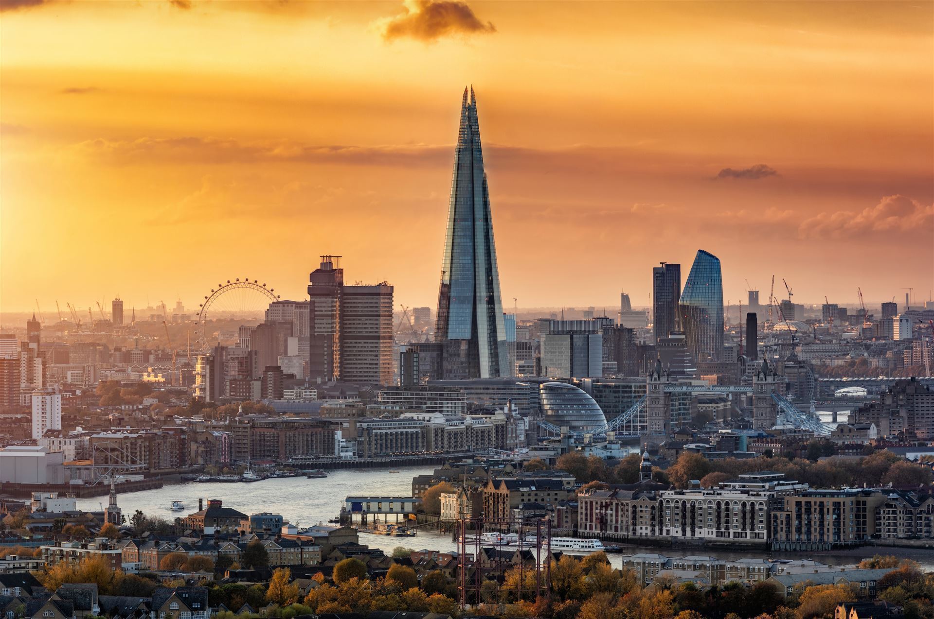 Skyline von London