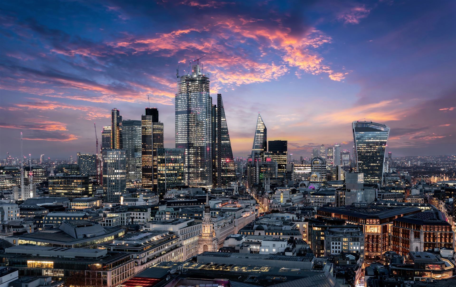 Skyline von London
